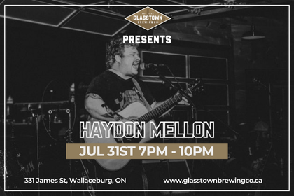 LIVE MUSIC: HAYDON MELLON
