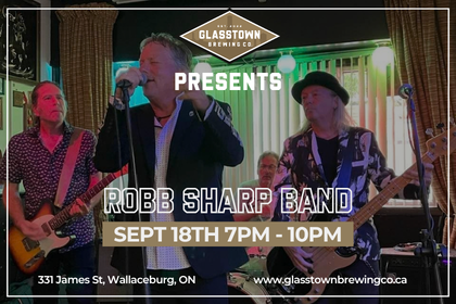 LIVE MUSIC: ROBB SHARP BAND