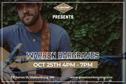 LIVE MUSIC: WARREN HARGRAVES