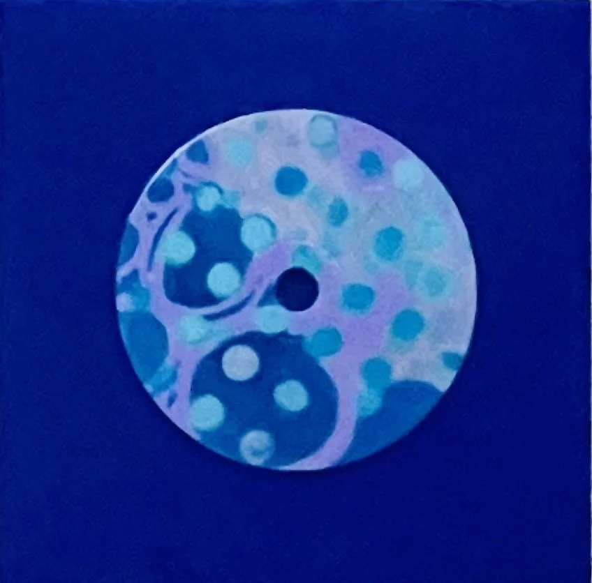 Bubbles of Delight2_Painted CD on 8x8_acrylic panel.jpeg