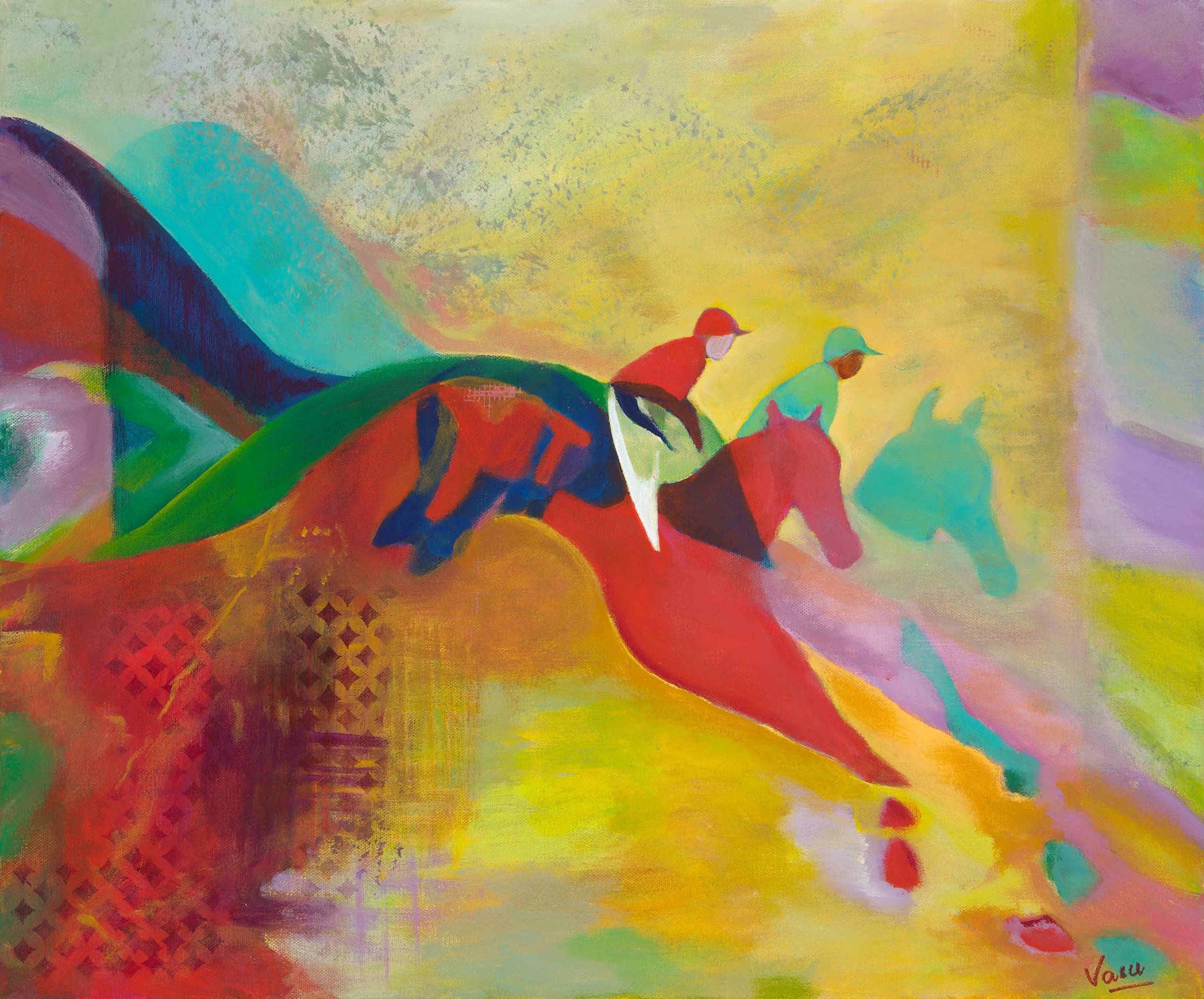 Neck to Neck_18x24__acrylic on canvas.jpg