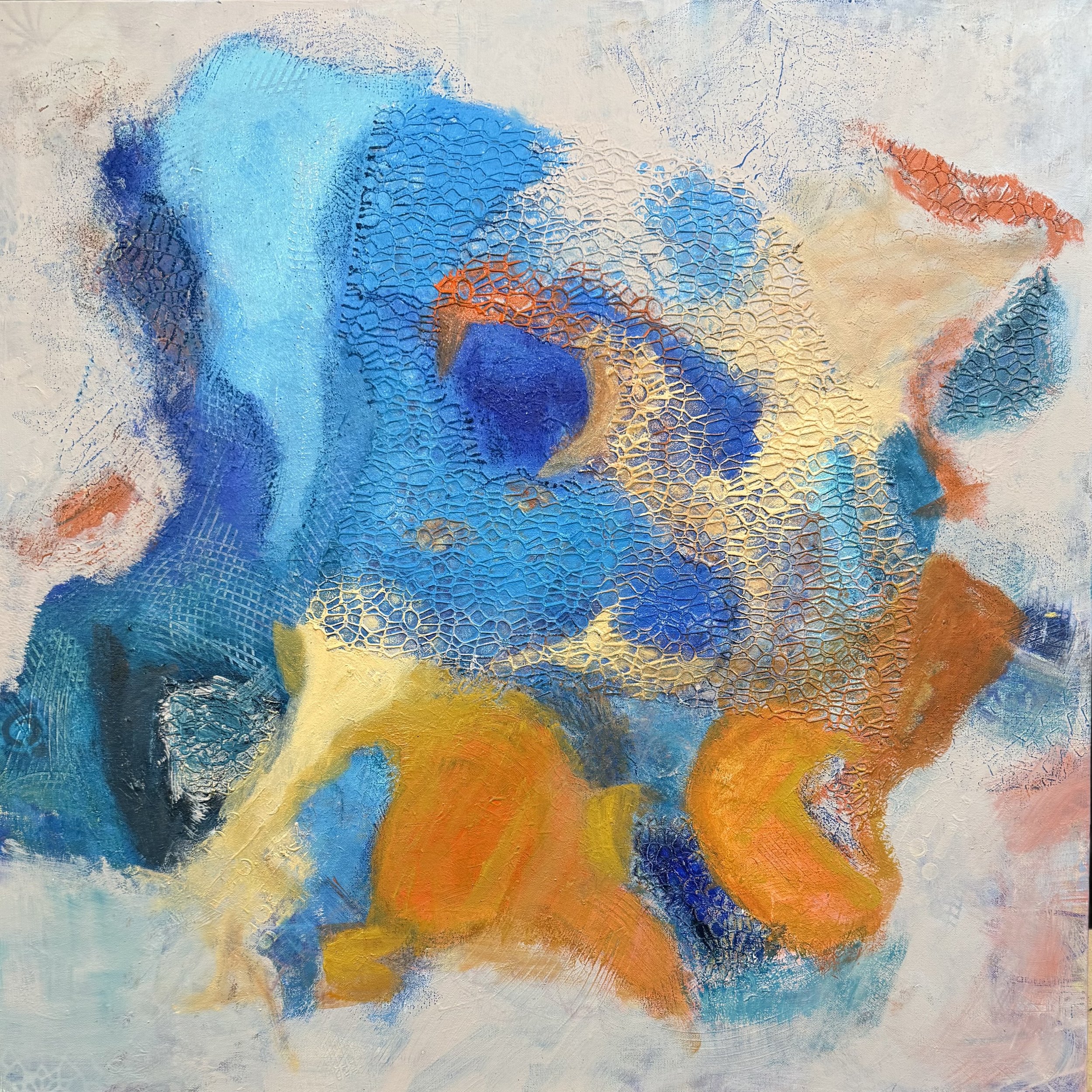 Emergence in Blue_Tolia Vasu_Mixed media on canvas_36x36_. jpeg.jpeg