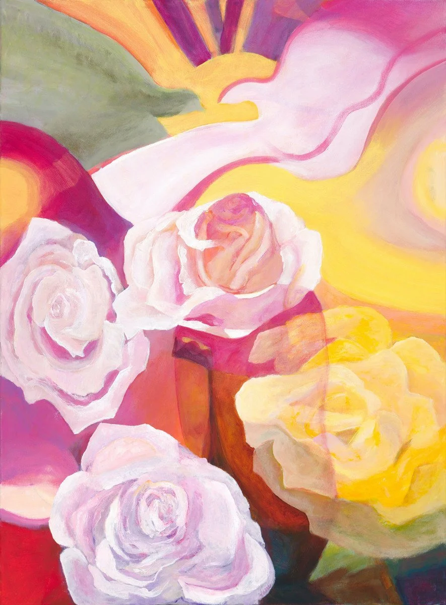 Merging with Nature - Mixed media