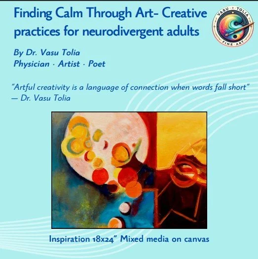 Finding Calm Through Art - For neurodivergent adults