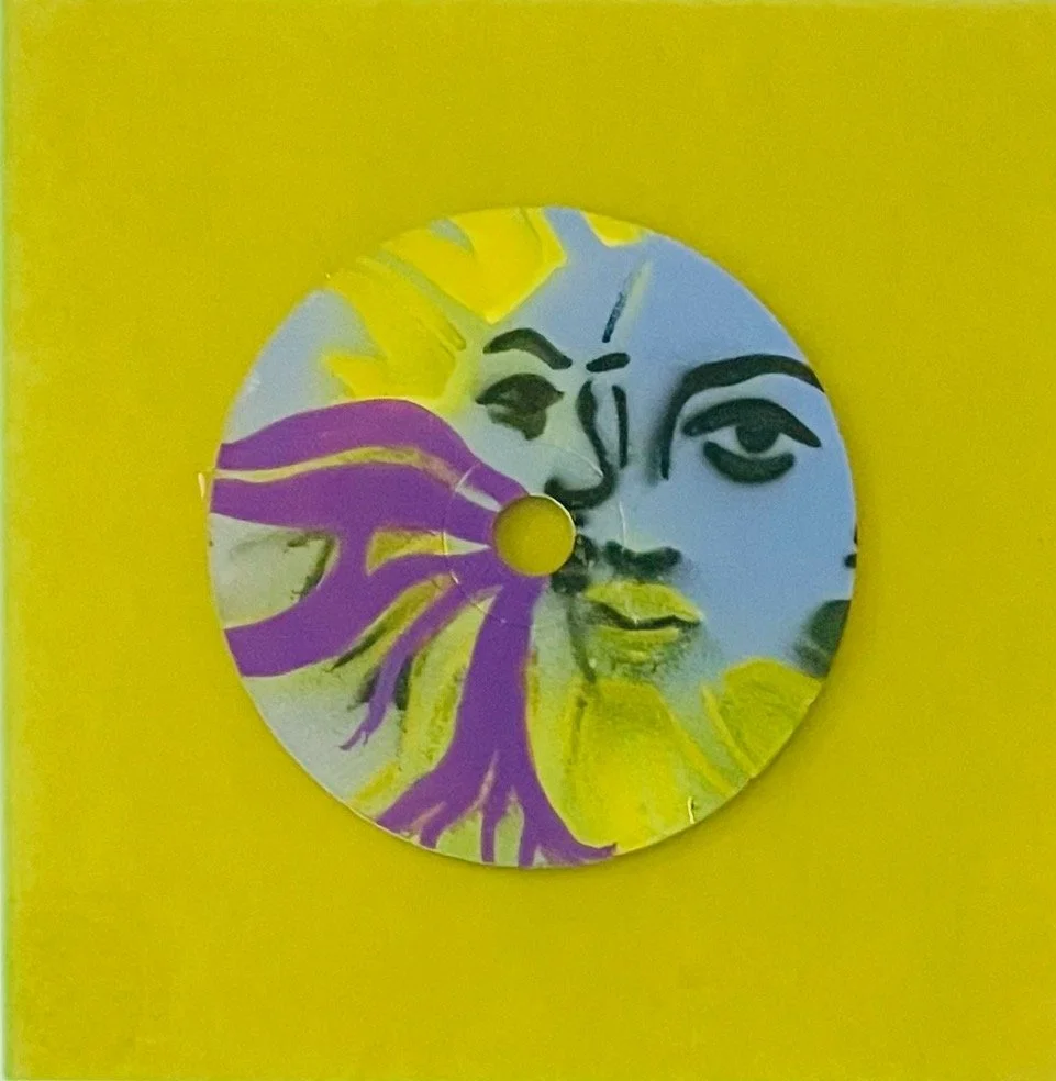 Face of Nature_Painted CD on 8x8_acrylic panel.jpg .jpeg