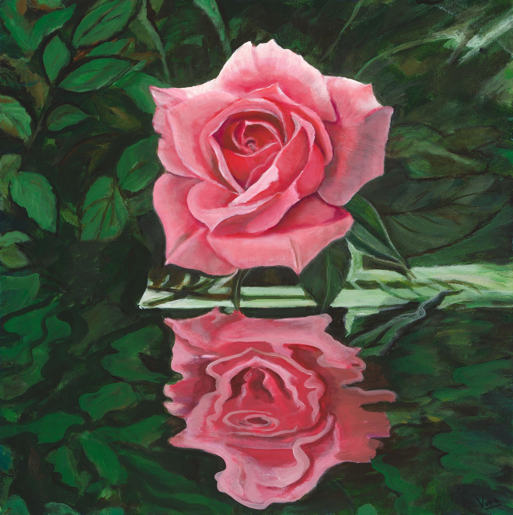 Mirrored Grace_Acrylic on canvas_24x24__$900.00.jpg