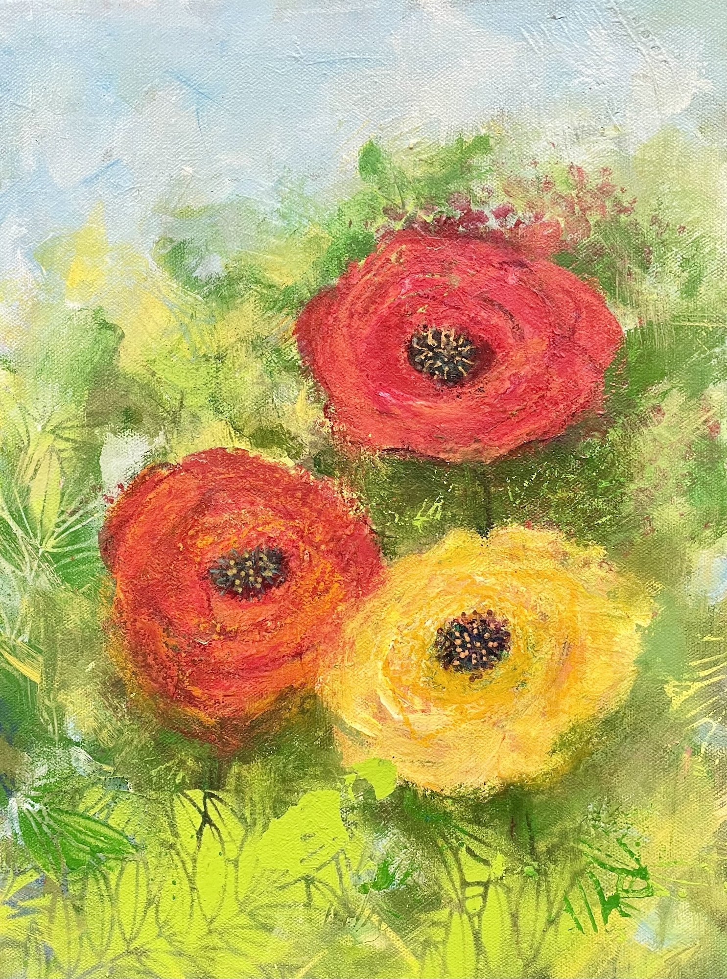 Sunkissed Poppies_12x16__Mixed media on canvas.$ 350.00jpg.jpeg