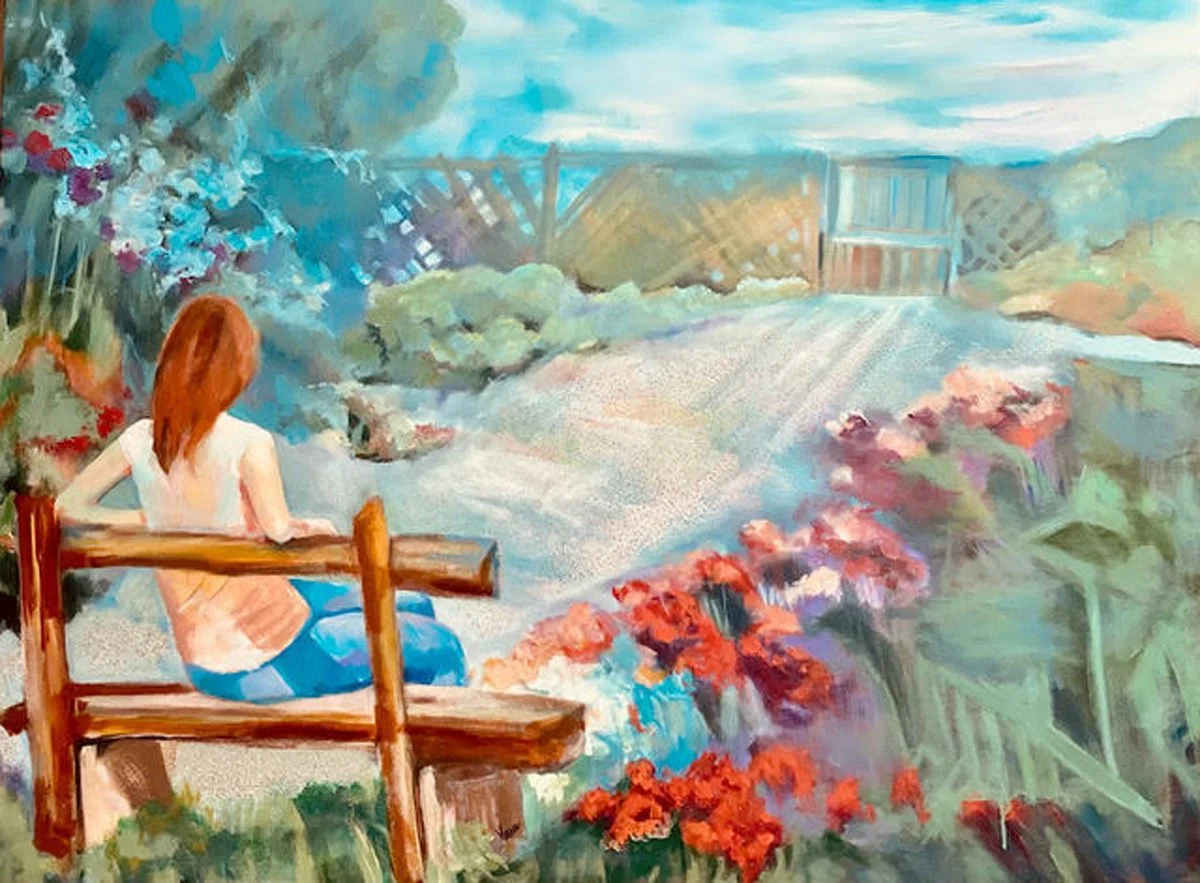 An Enchanting Evening - Mixed media