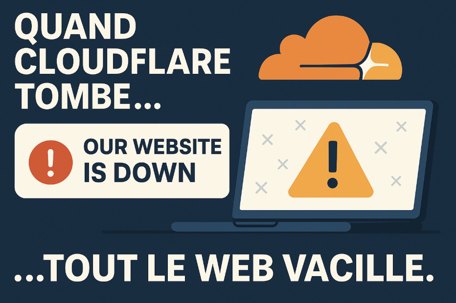 Quand Cloudflare a crash aujourd’hui, tout le web a vacillé