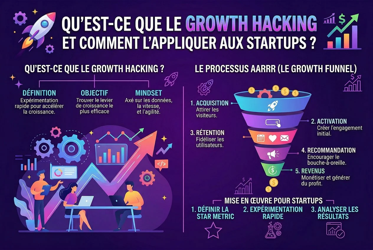 Qu'est-ce que le growth hacking et comment l'appliquer aux startups ?