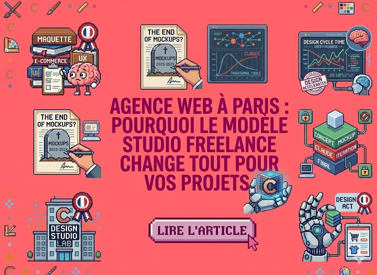 Agence web à Paris : pourquoi le modèle studio freelance change tout pour vos projets