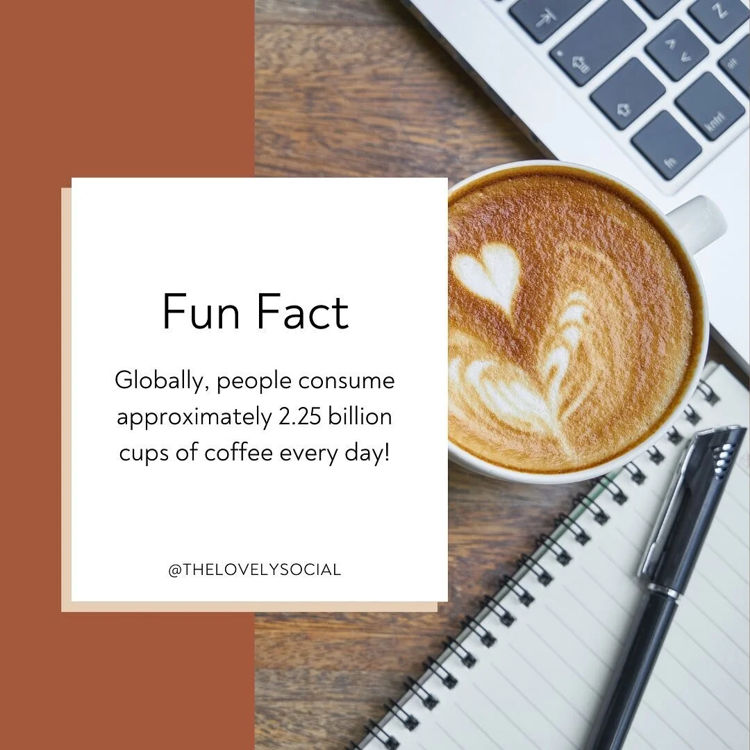 Fun fact - and I am absolutely one of those people! Are you a coffee person?!