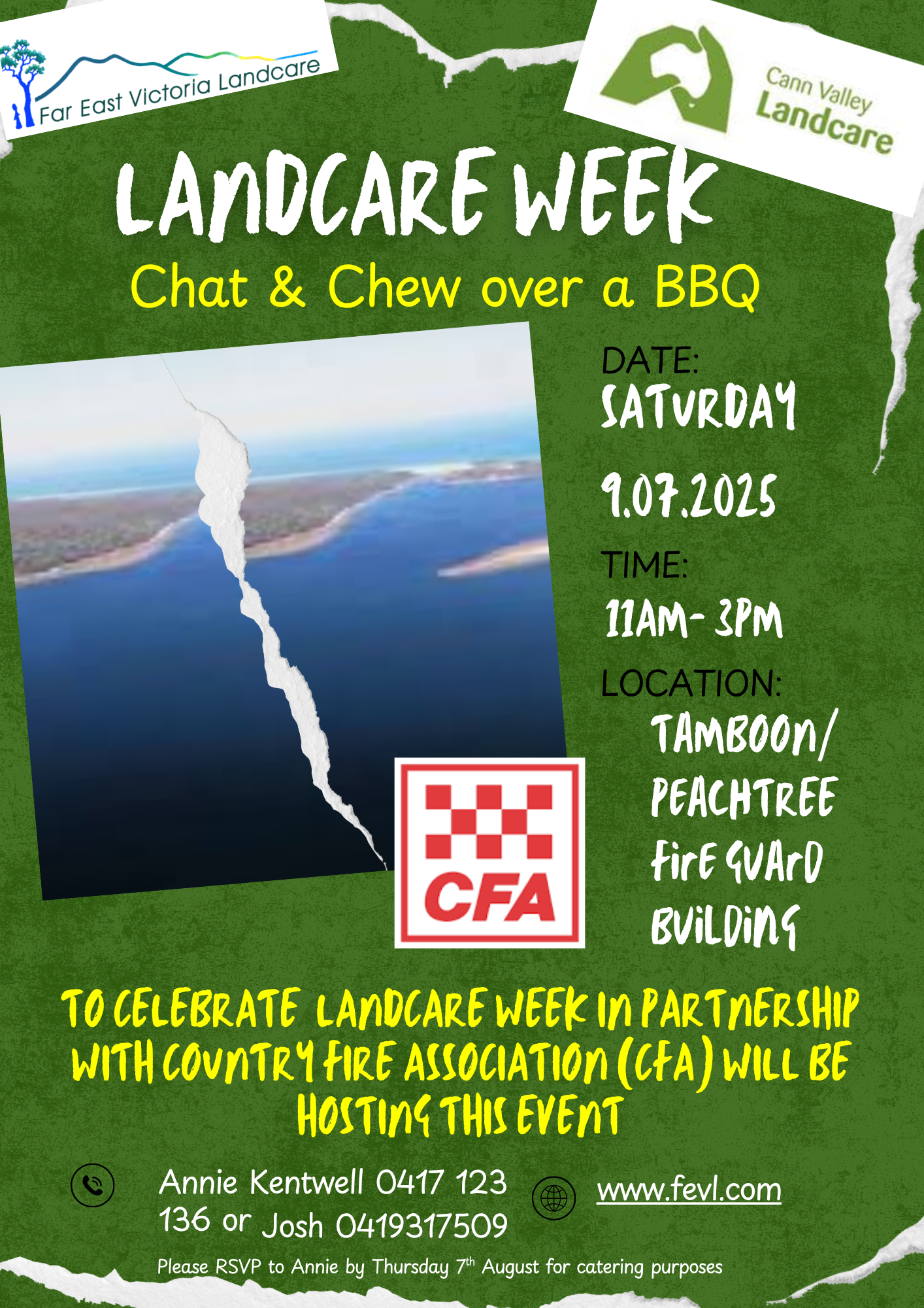 CANN VELLEY LANDCARE WEEK 4-10 August 2025