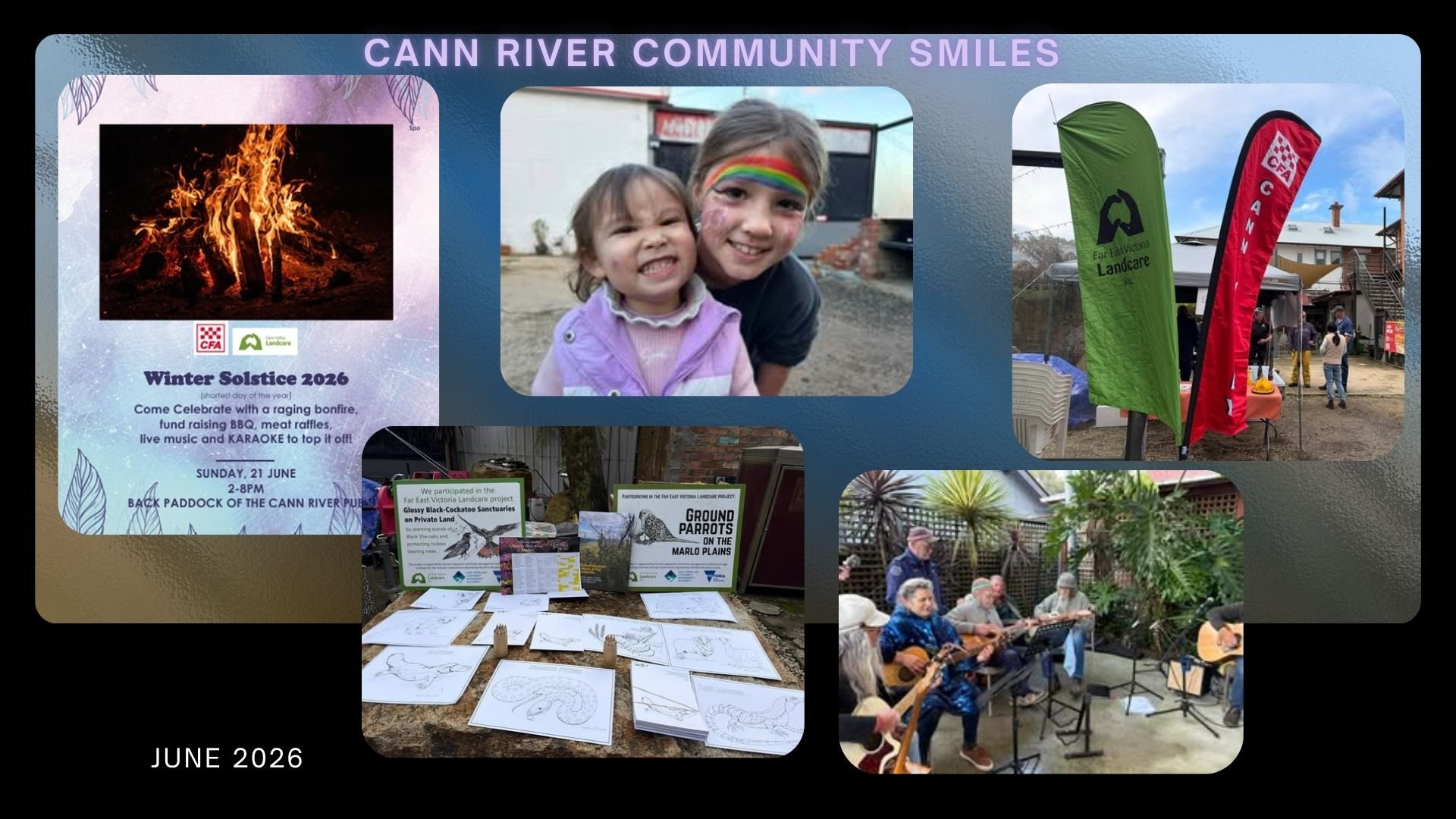 Cann Valley Landcare and Cann River CFA Winter Solstice Gathering
