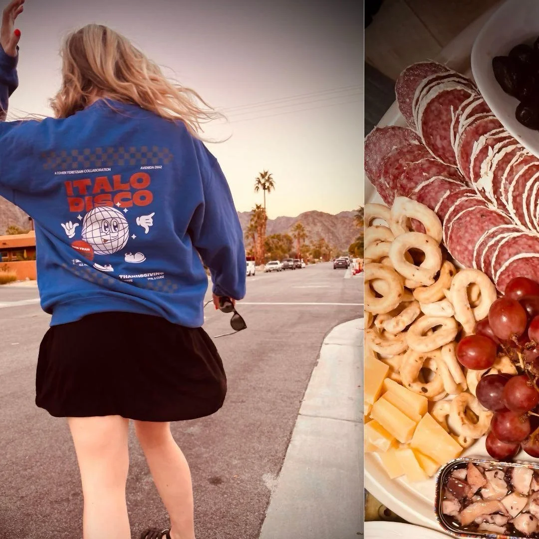 Each year, Thanksgiving week has a theme. 

Enter:  Italo Disco 2025

And yes, this year I made merch.