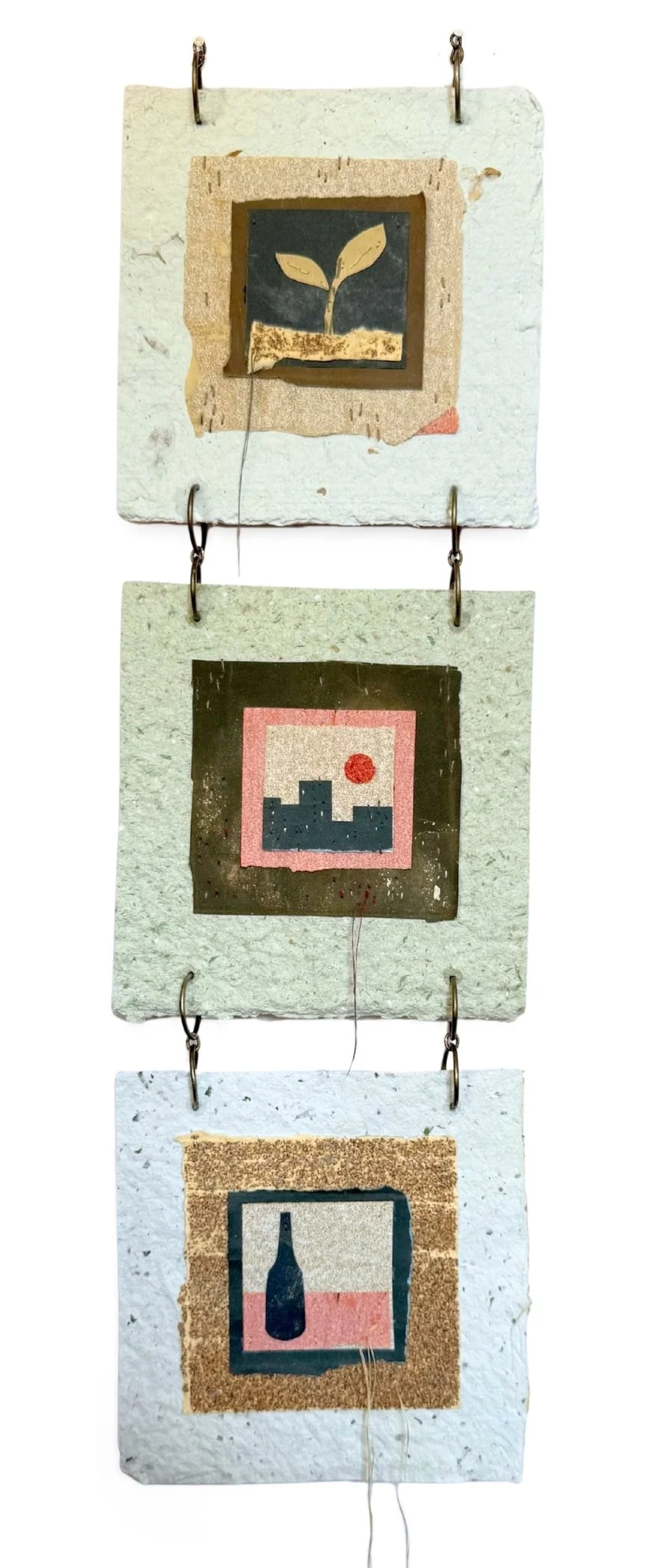 Untitled (sandpaper collage), 2026