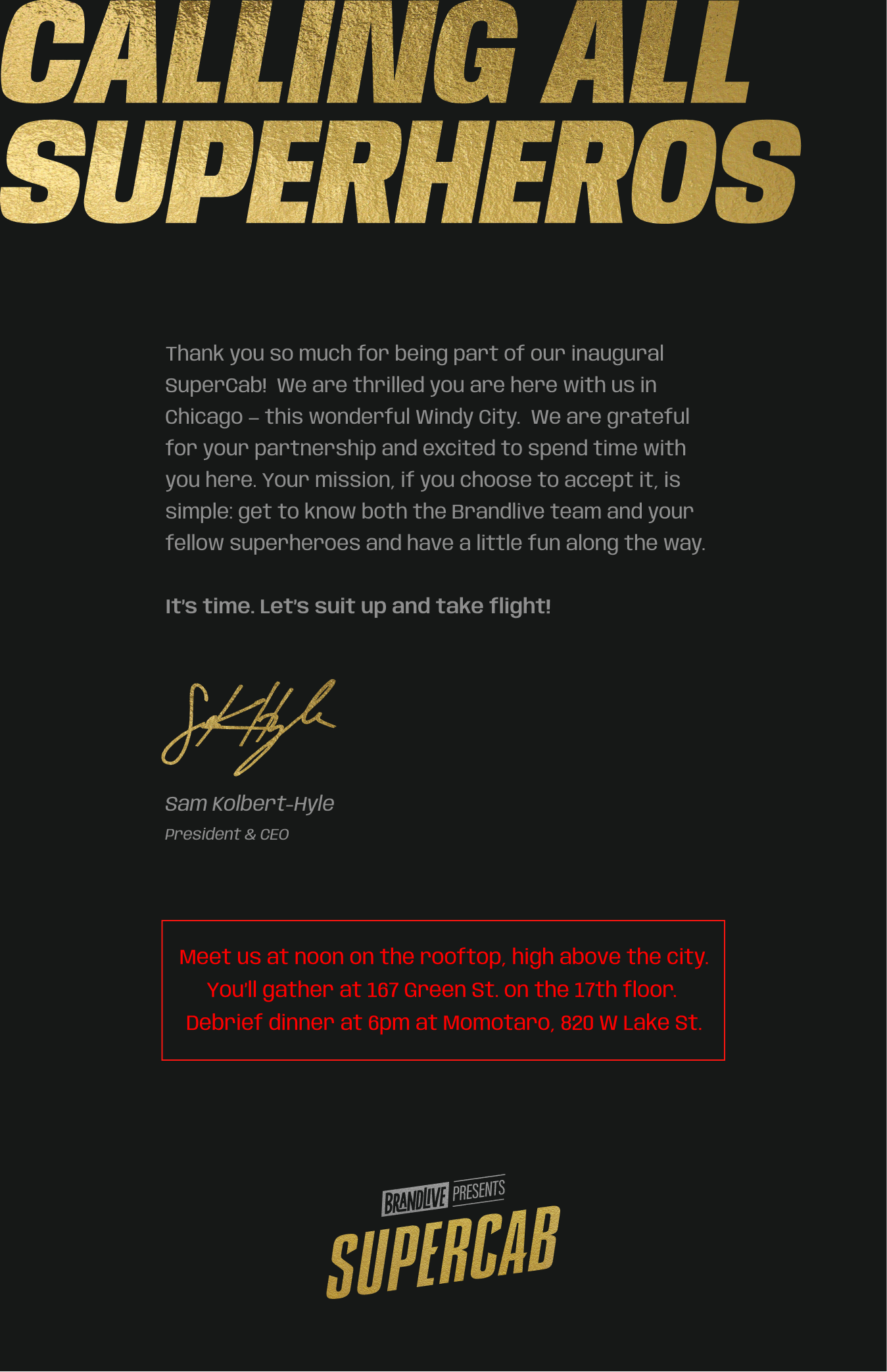 Invitation