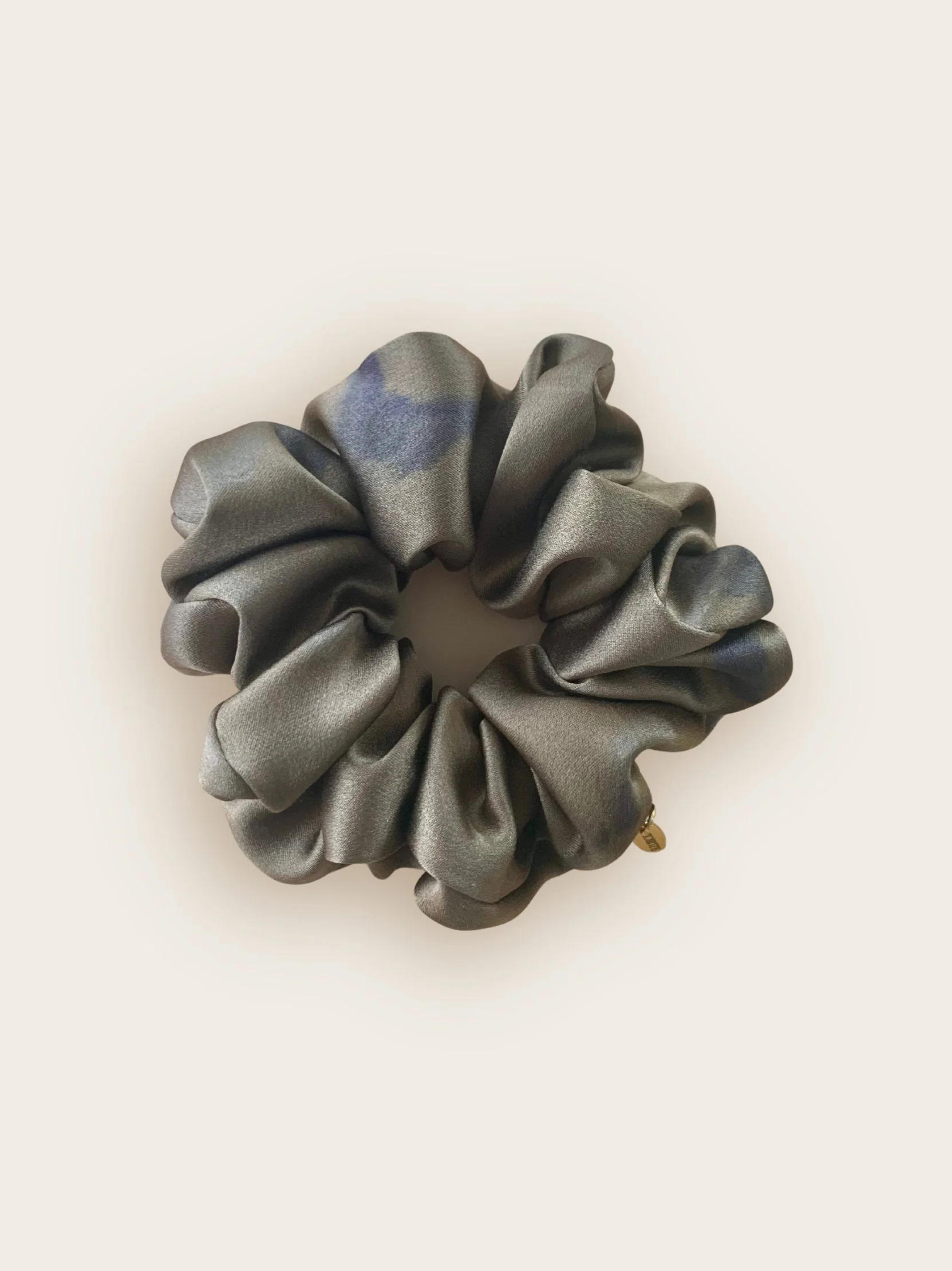 Walnut Ink | Silk Scrunchie