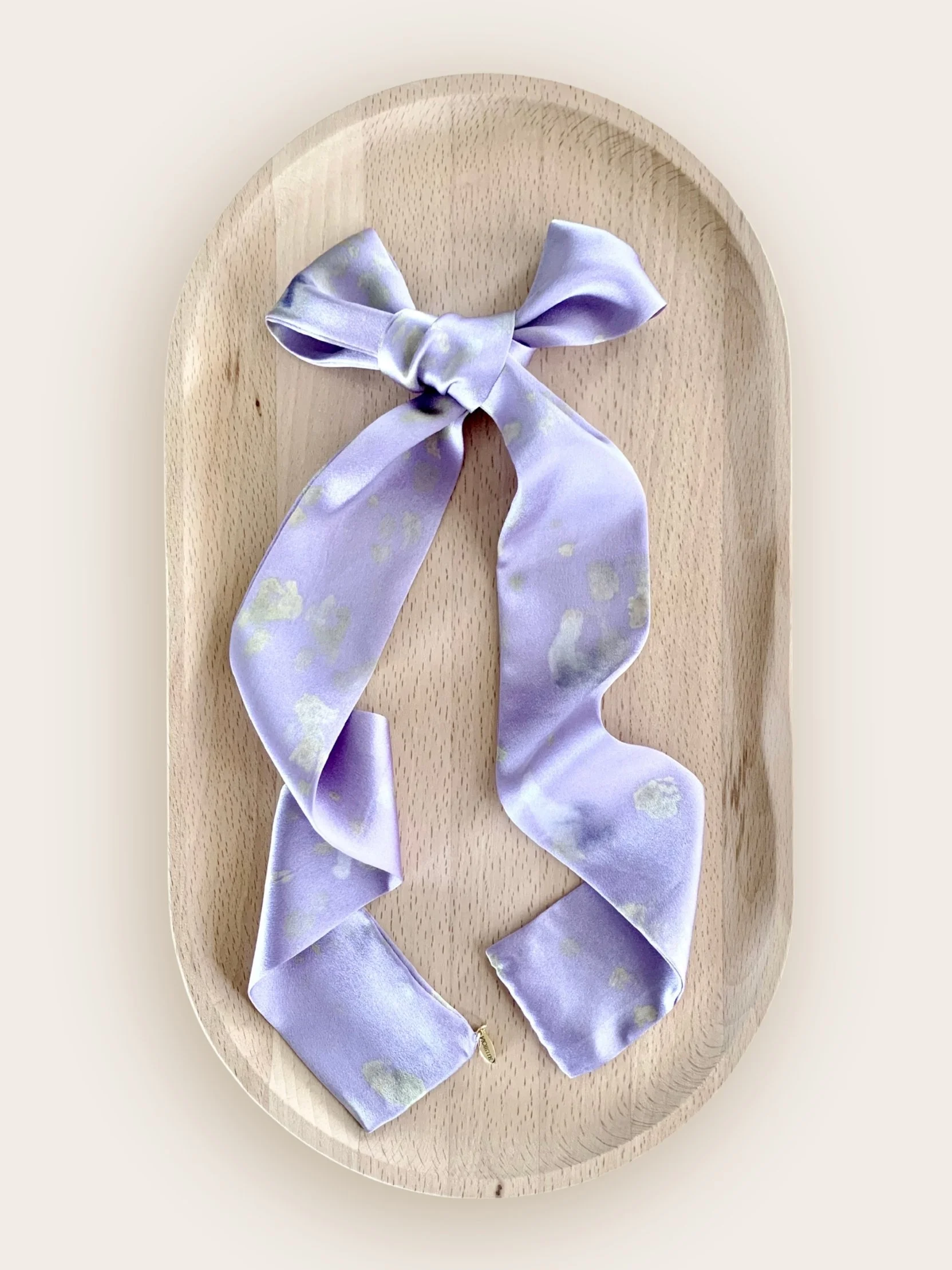 Violette Rêverie | Silk Hair Ribbon