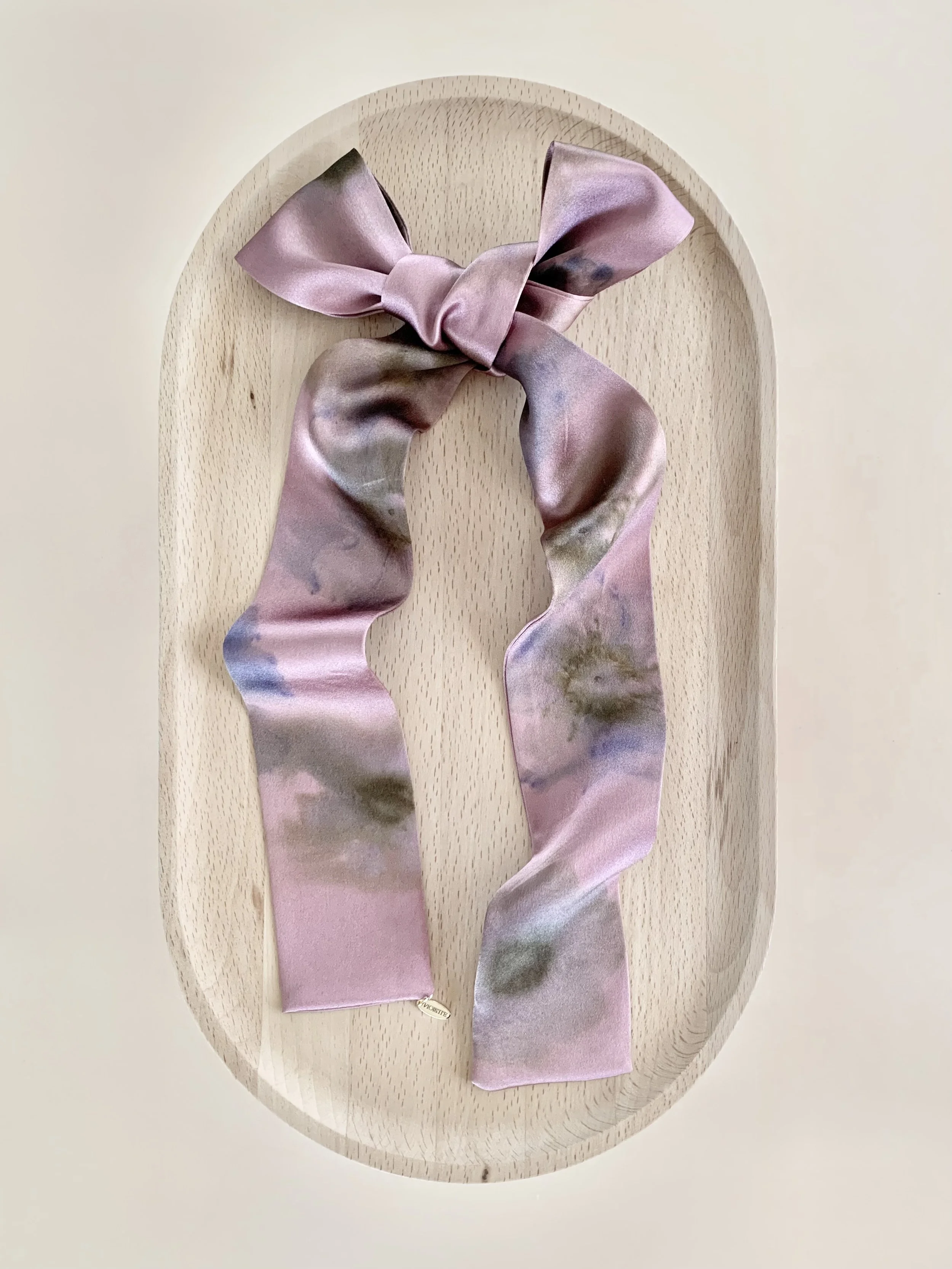 Aurore Bloom | Silk Hair Ribbon