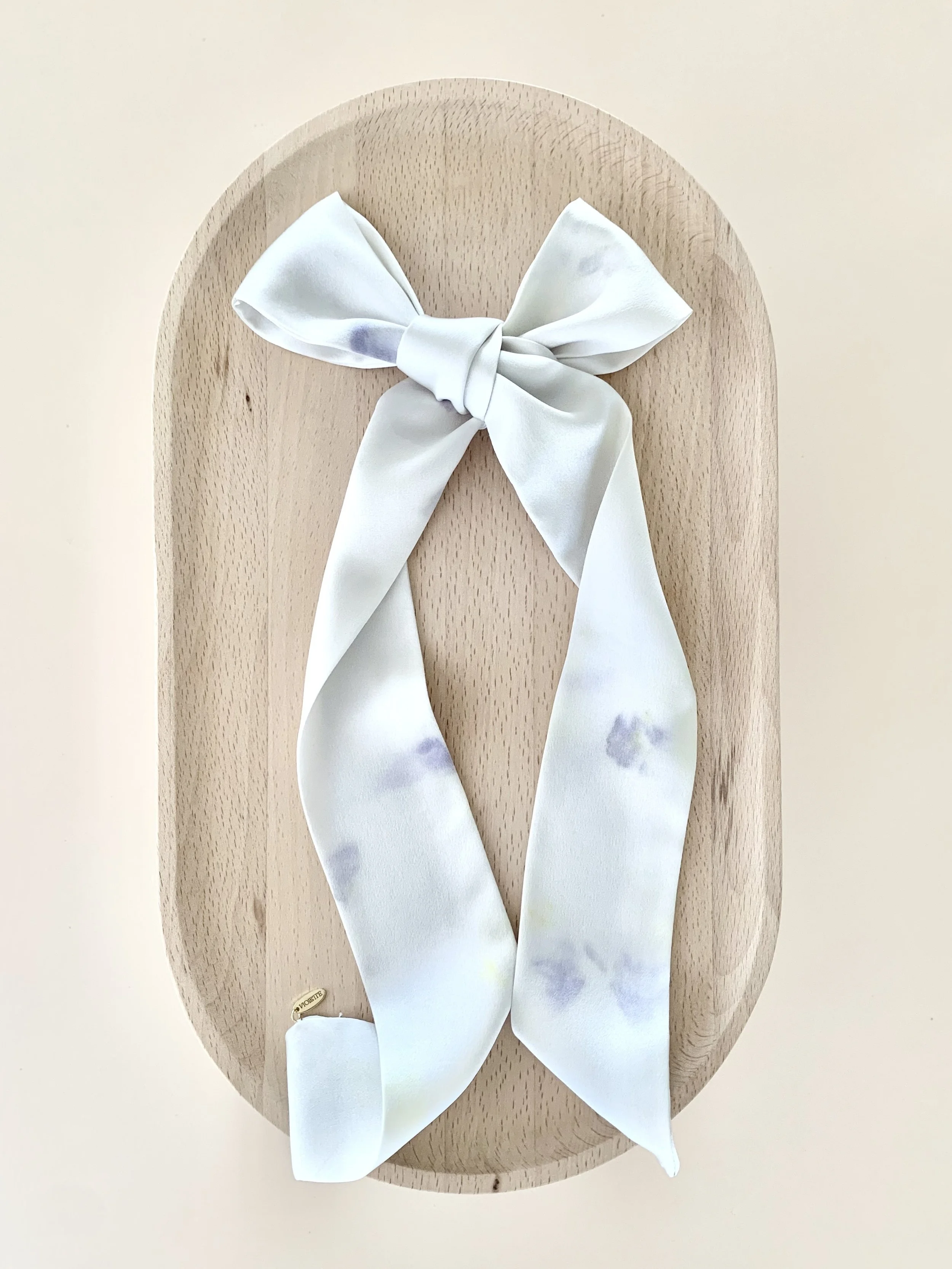 Water Lily | Silk Hair Ribbon