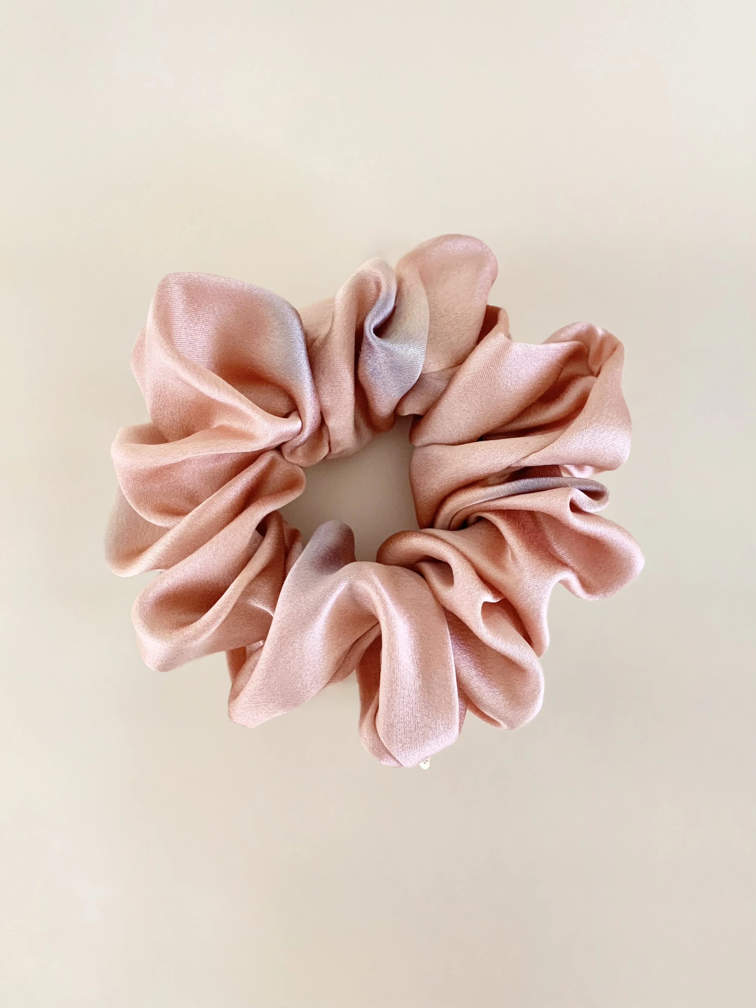 Belle de Rose | Petite Silk Scrunchie