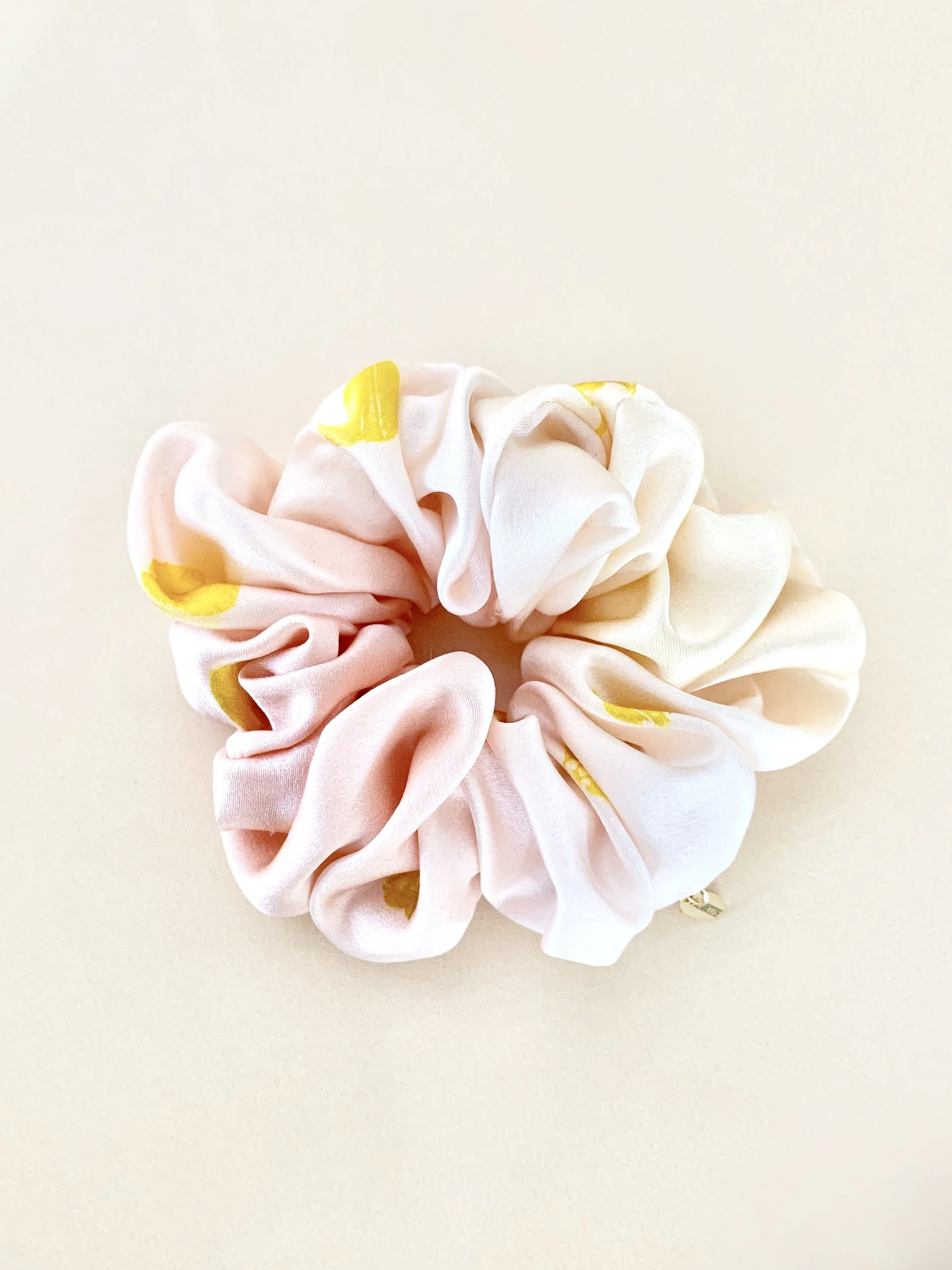 Violette silk accessories and gifts - naturally dyed with botanicals and blooms - Australian Made - Pirouette Petite Silk Scrunchie 7.jpeg