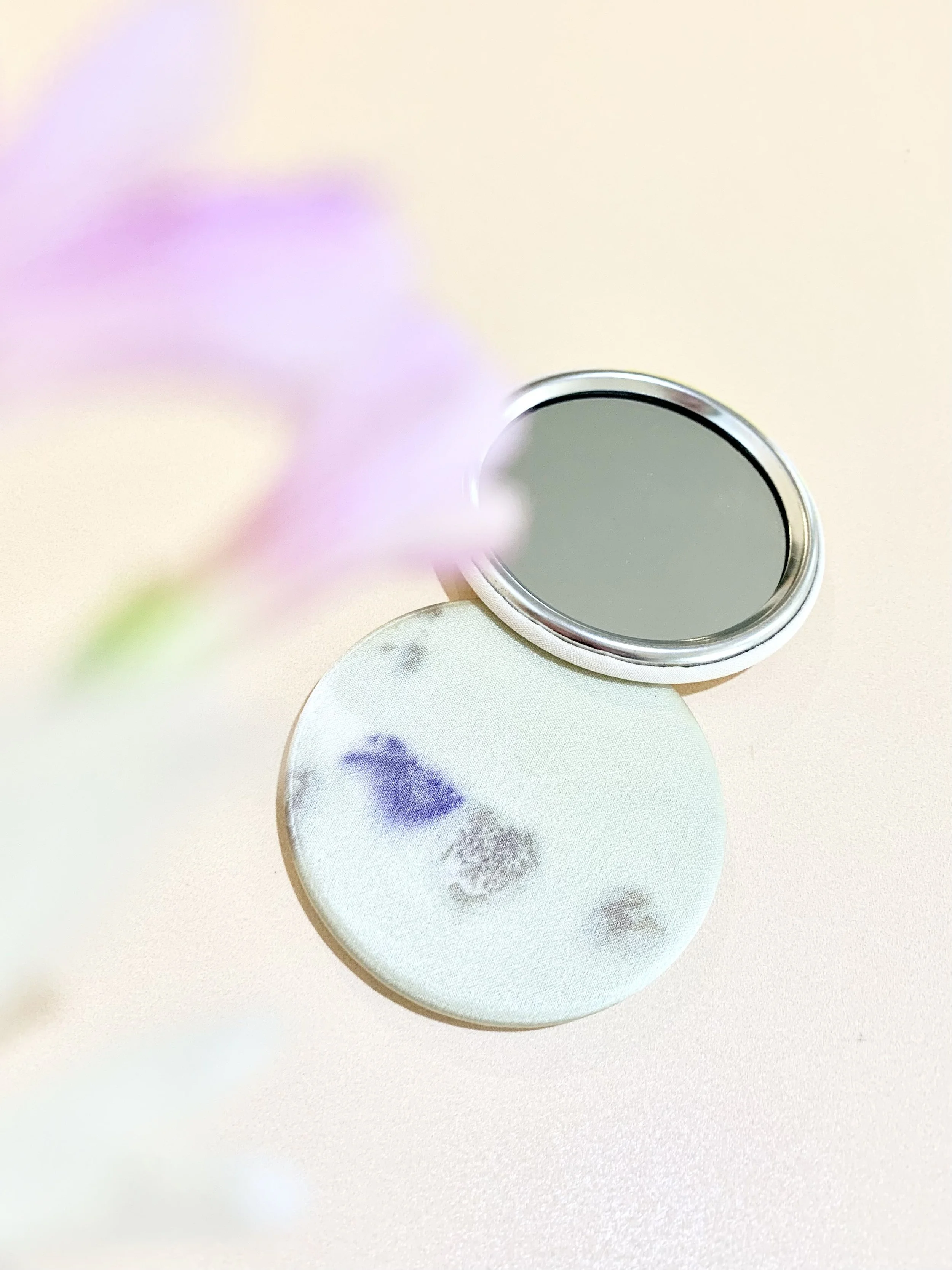 Sage Lumière | Silk Pocket Mirror