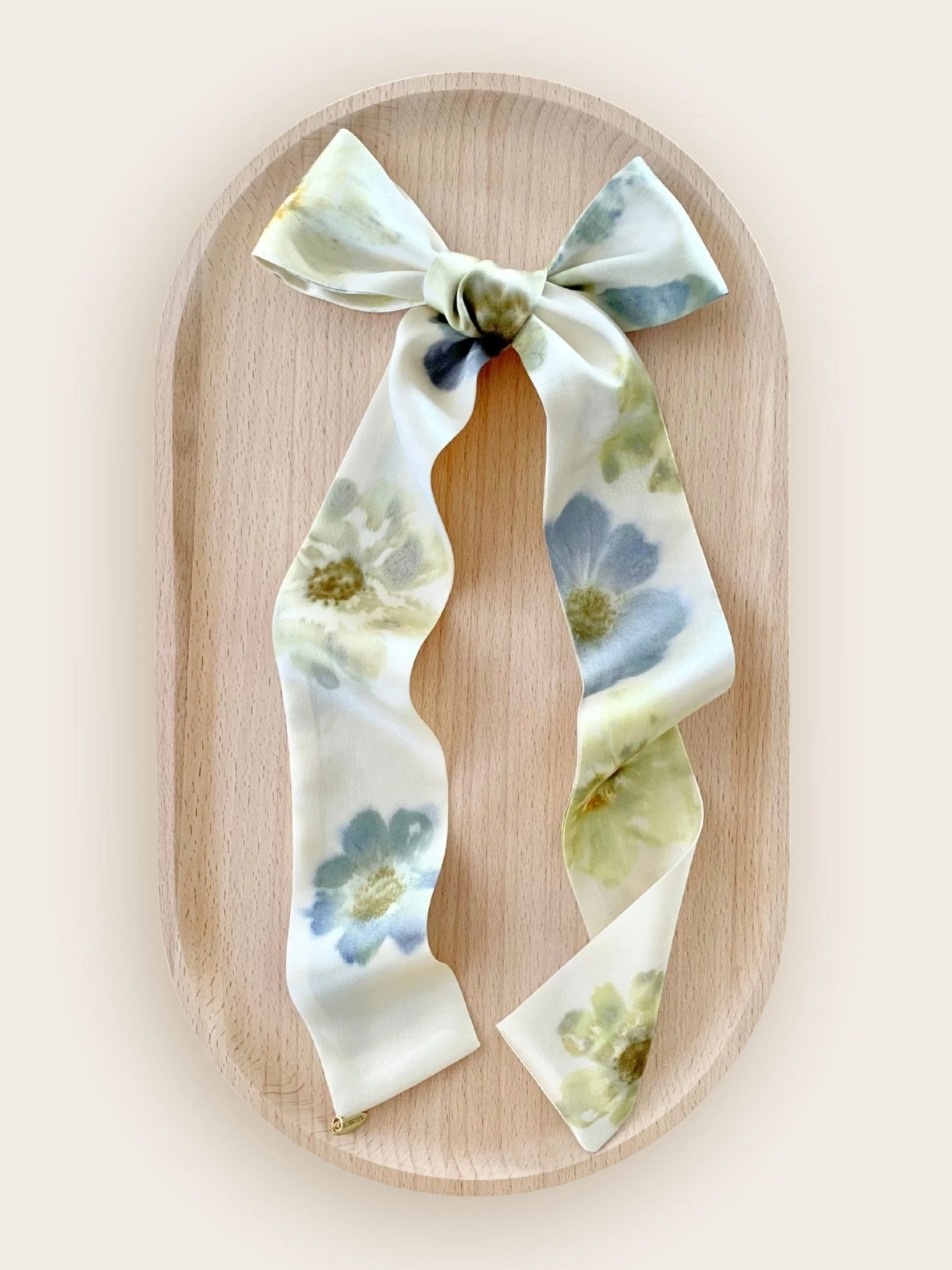Fleur de Lune | Silk Hair Ribbon