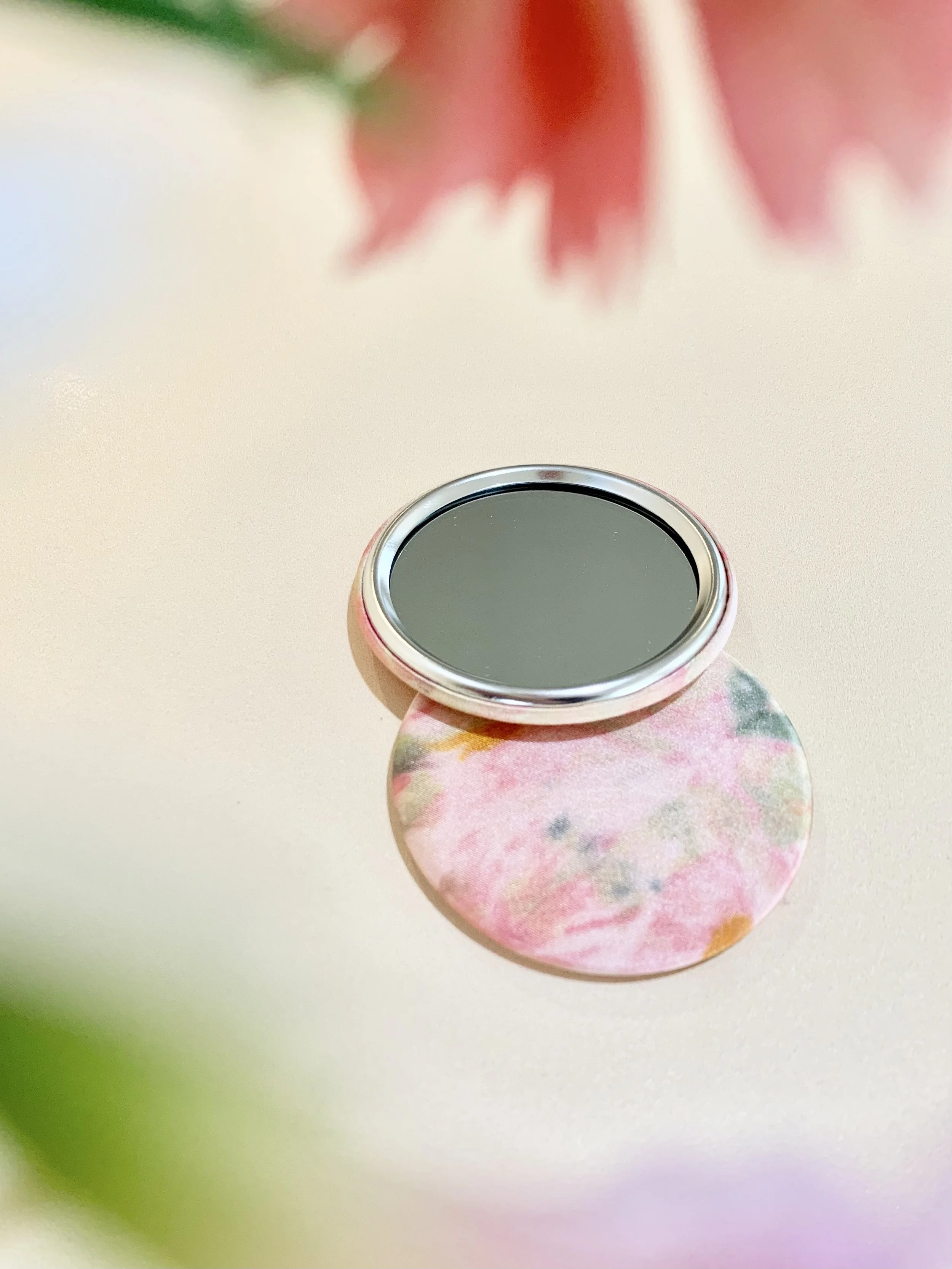 Garden Party | Silk Pocket Mirror