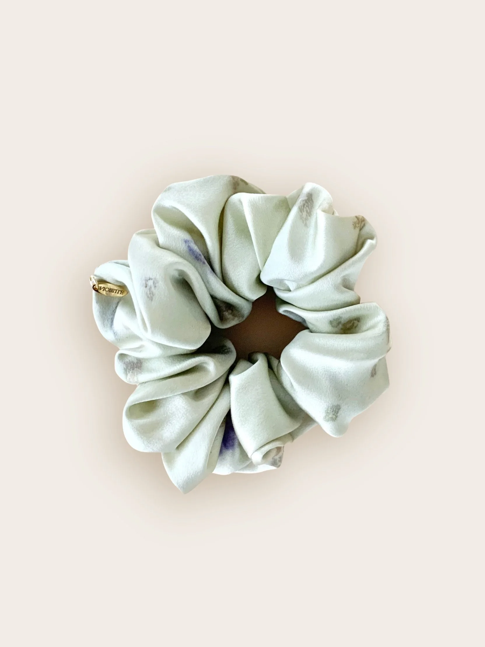 Sage Lumière | Petite Silk Scrunchie