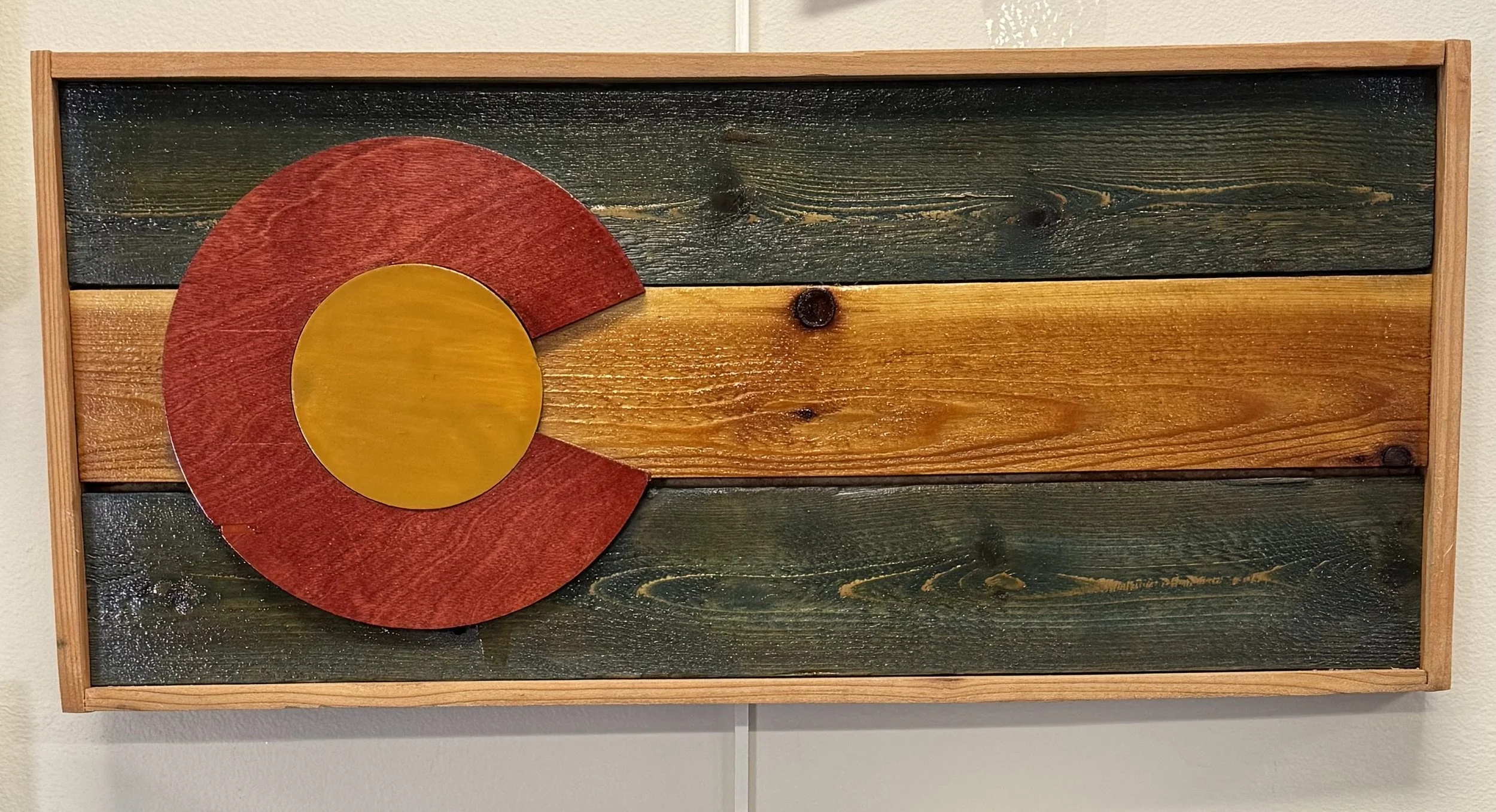 Colorado State flag (Natural type)