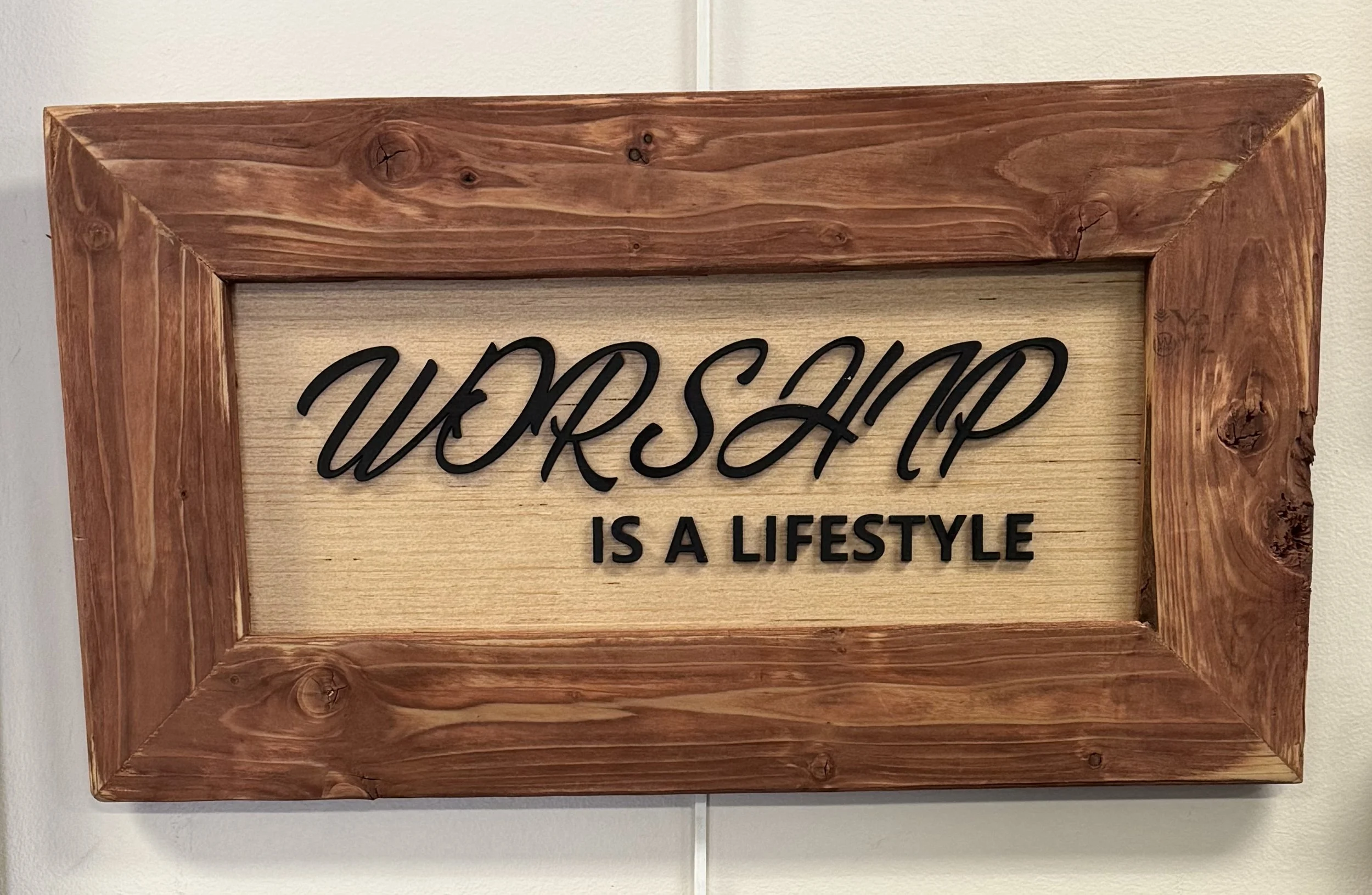 Worship is a lifestyle