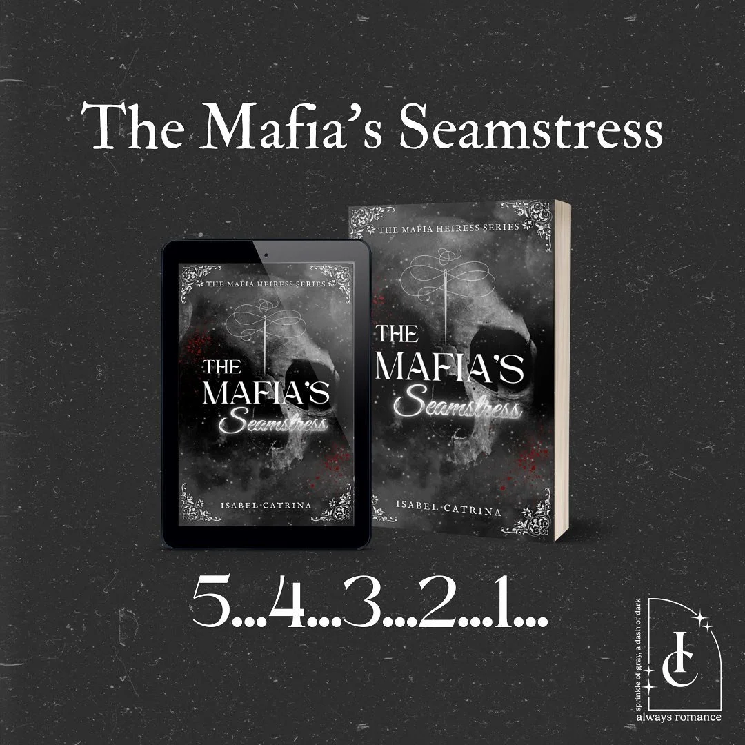 I finally did the 54321 challenge! It was a lot of fun but kinda hard??

✨The Mafia&rsquo;s Seamstress
-OUT NOW

🖤Novella
🧵Hidden Identity
🖤Forced Proximity
🧵Dark-ish Romance
🖤Black Cat x Grump
🧵Portuguese FMC

🏷️ #mafiaromance #mafiaromancebo