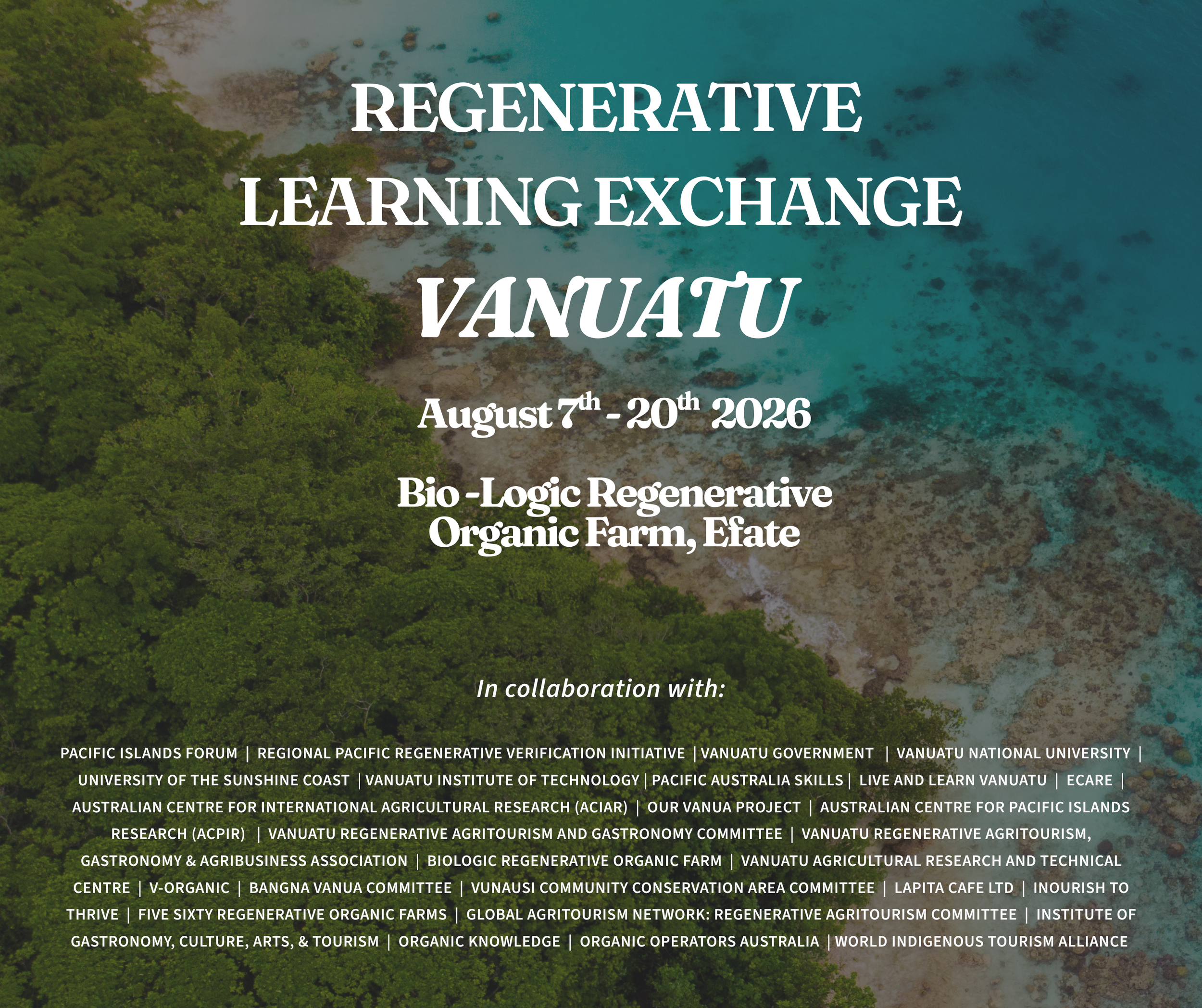 Regenerative Pacific Learning Exchange – Vanuatu