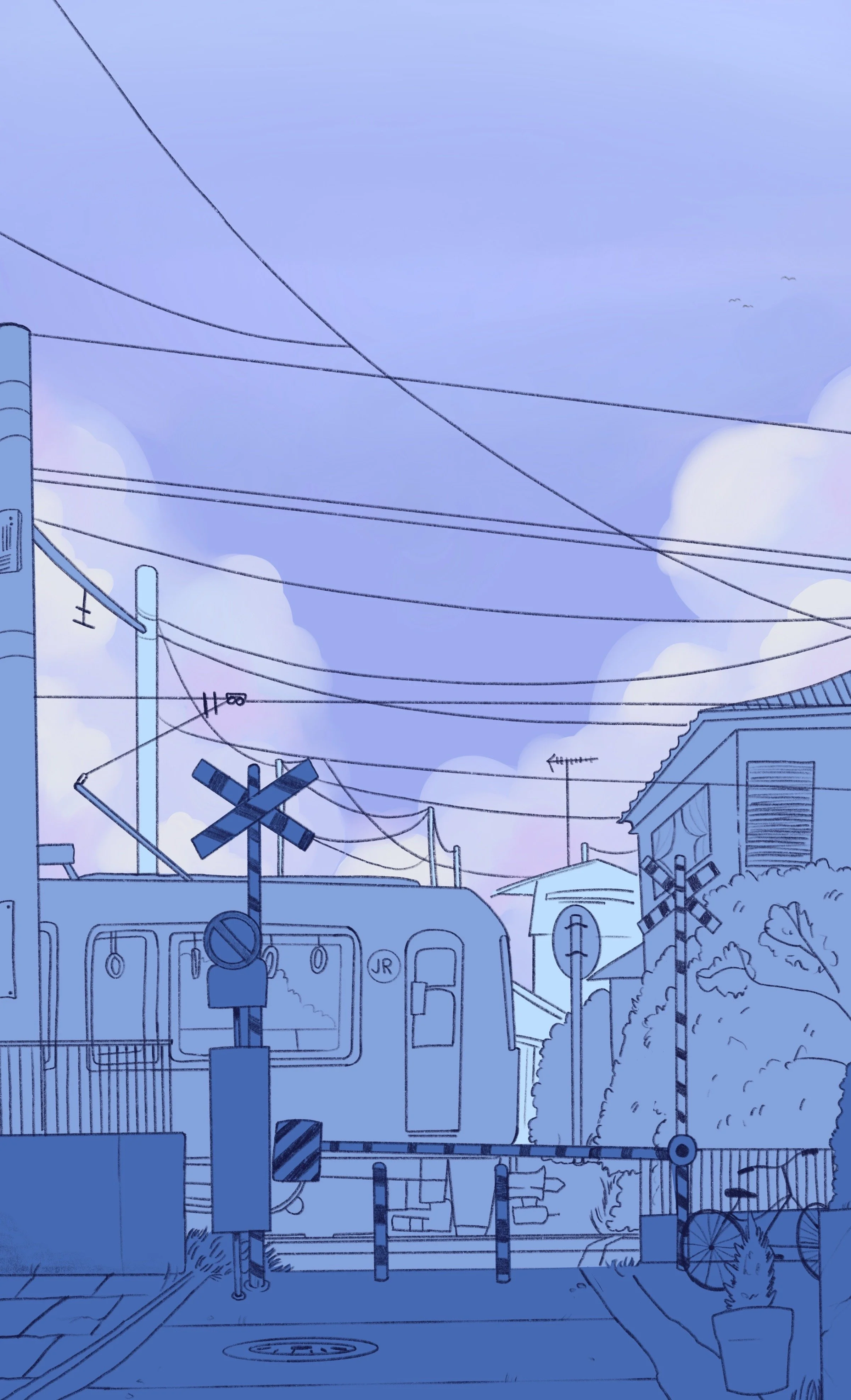 Trainscape Wallpaper