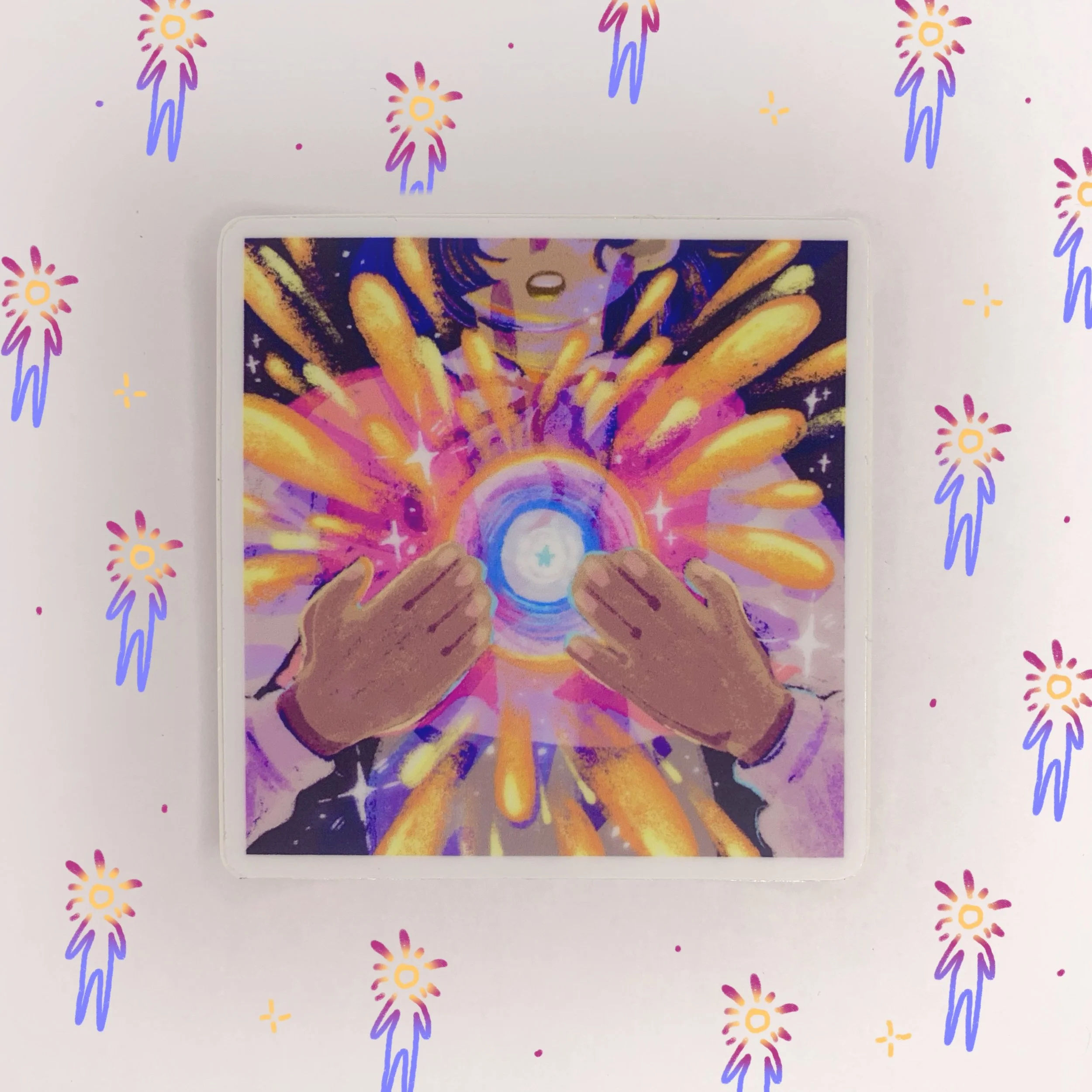 Fallen Star Sticker