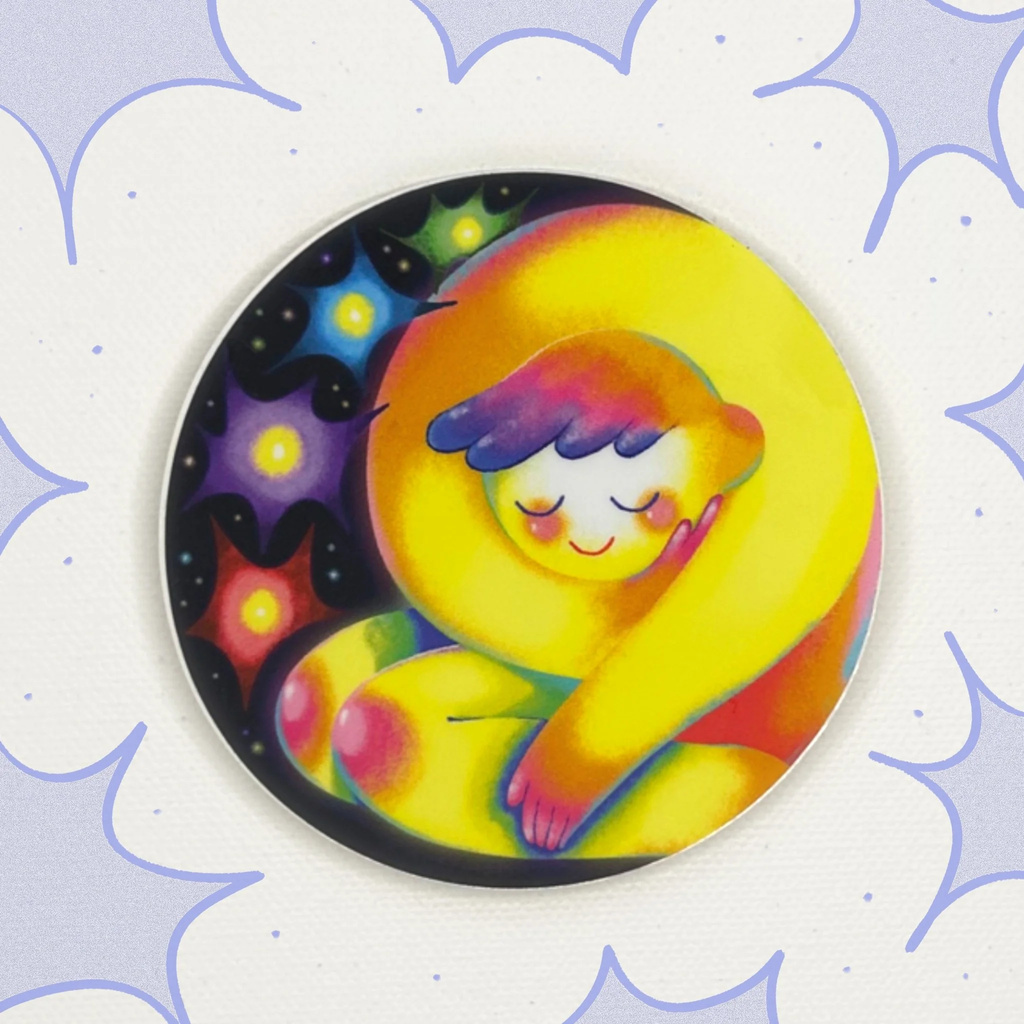 Sleepy Being Sticker