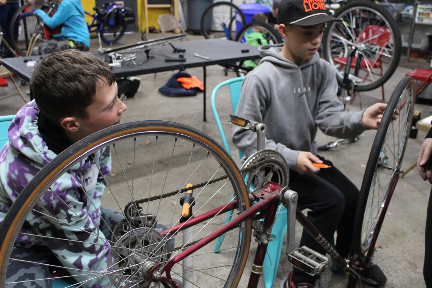 Green Apron — Freewheelin' Community Bikes