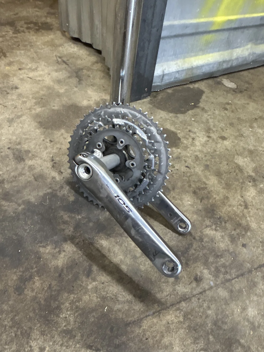 Shimano 105 Crankset 50/39/30T — Freewheelin' Community Bikes