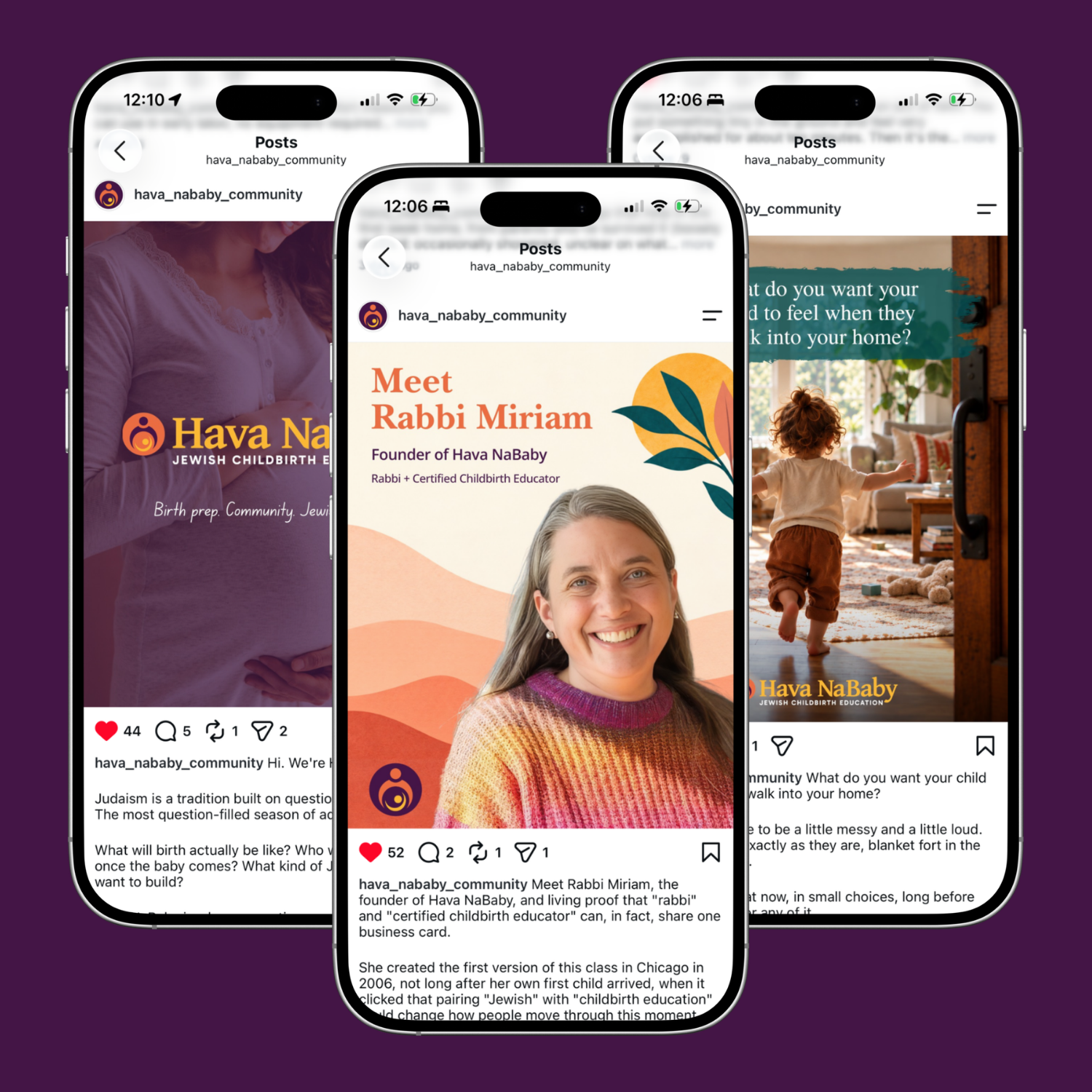 Hava NaBaby | Social Media Management