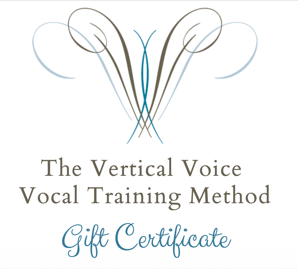 The Vertical Voice Vocal Training Method Gift Card