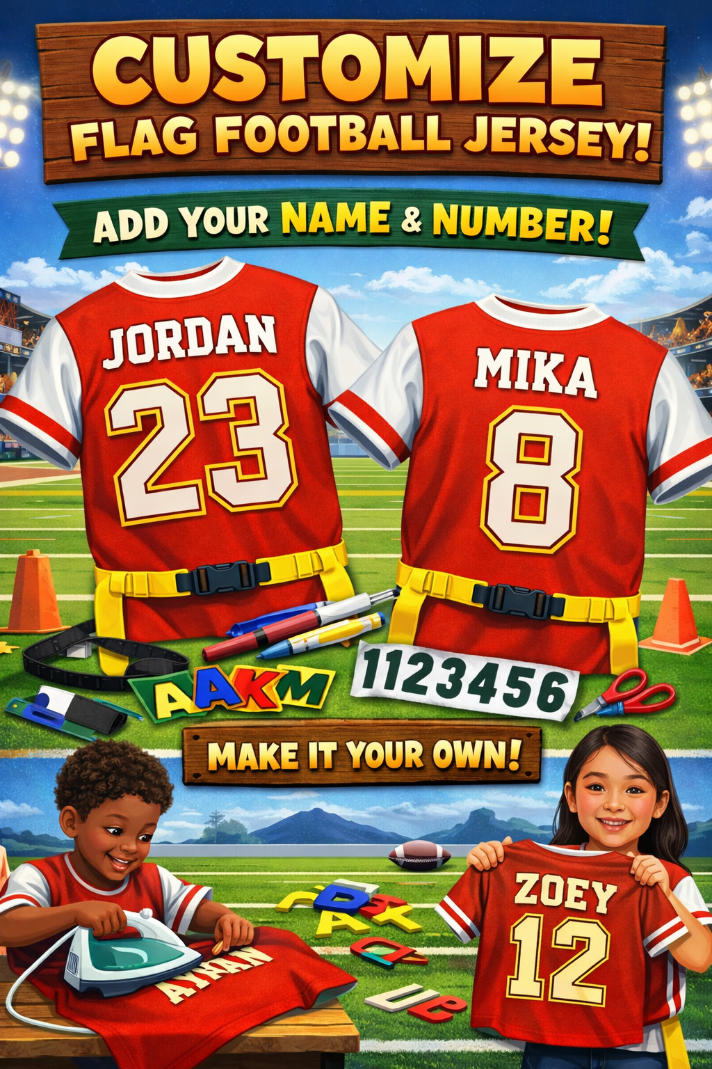 Camp Shirt Customization