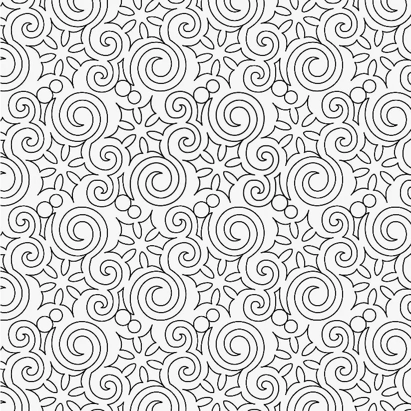 Swirly Snowflakes