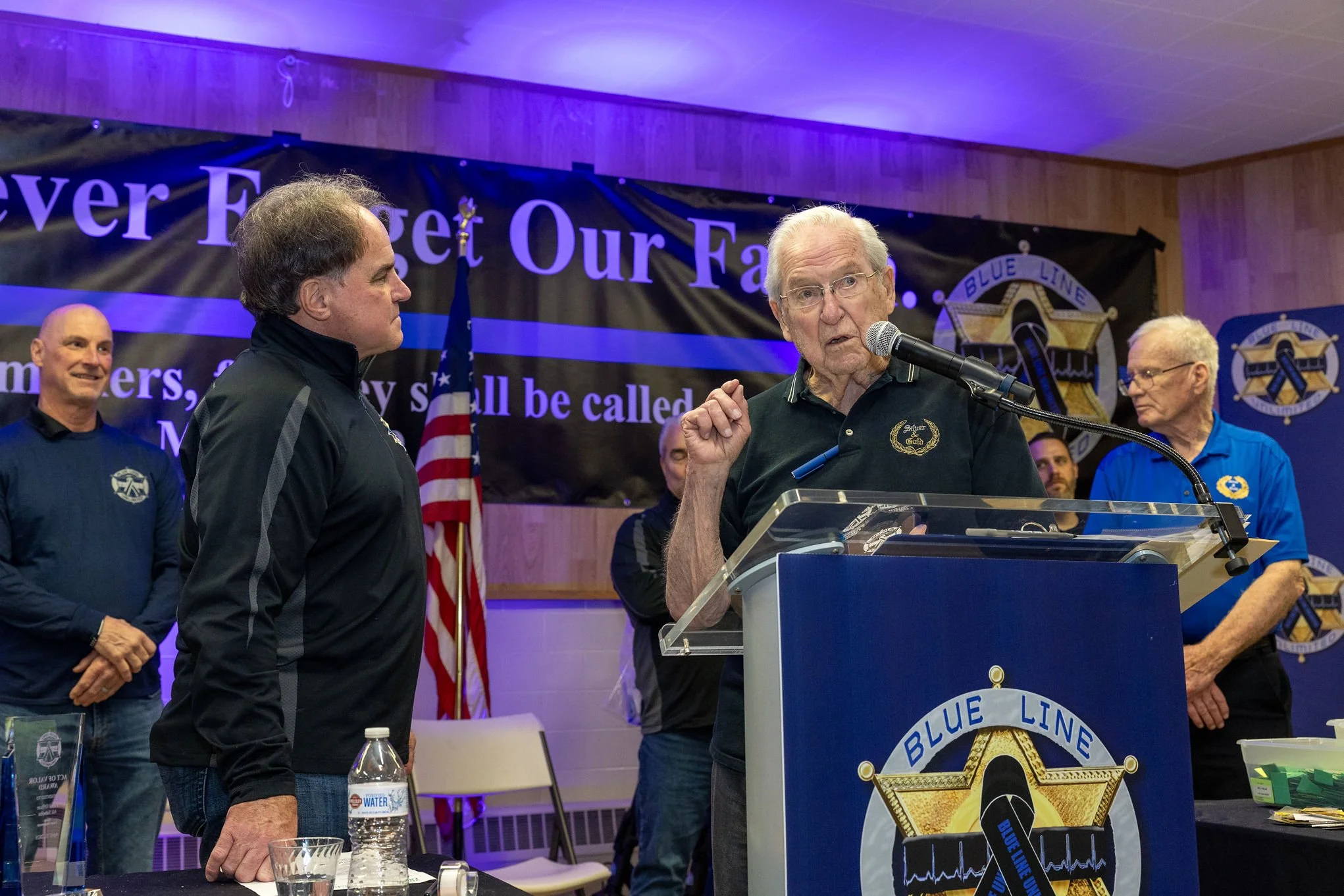 Tom Diemert Honored for Decades of Service to First Responders