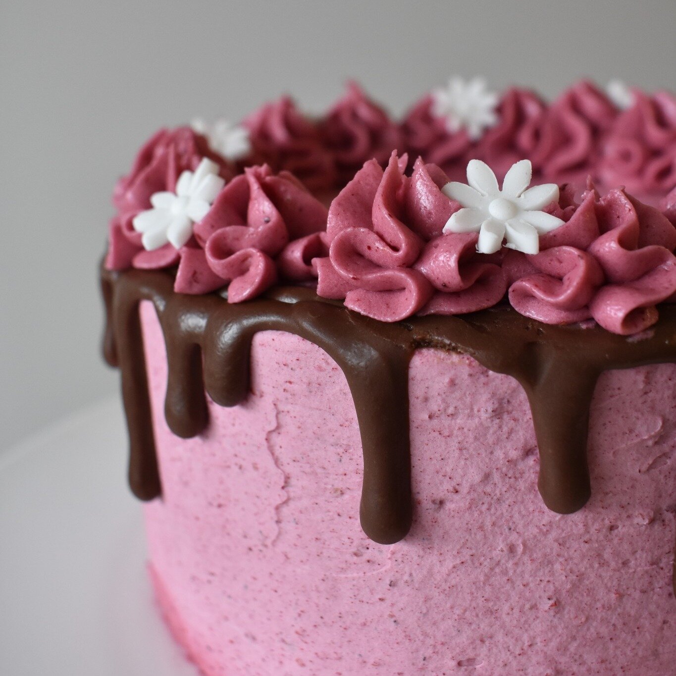 Exciting news... I'm taking cake orders!
I'm starting off with orders for Mothers Day Cakes in Christchurch!

***Chocolate cake with Boysenberry filling, Boysenberry Buttercream and Chocolate Drip*** 

Take a look at my website for my mothers day off