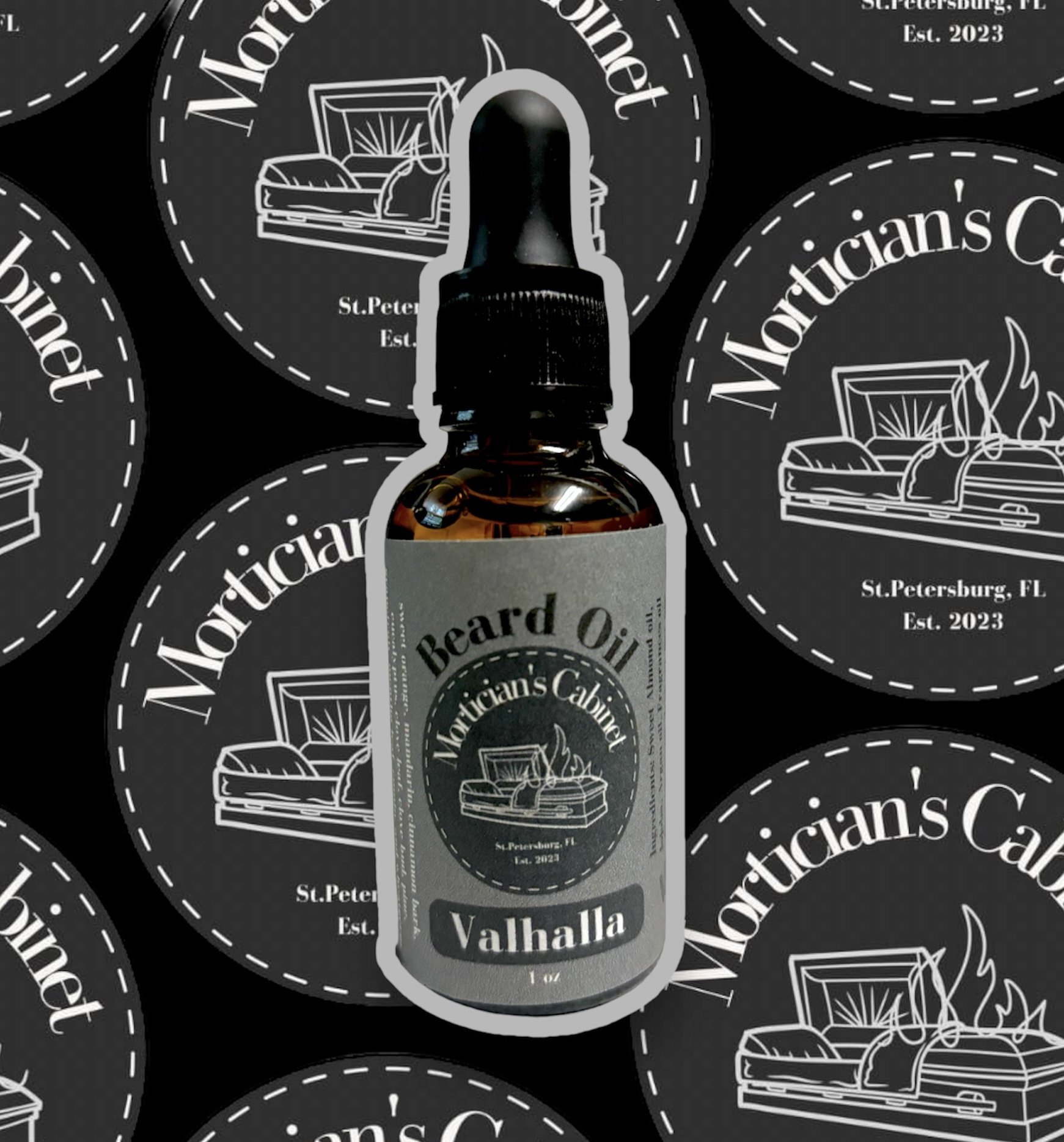 Valhalla Beard Oil - Dark Sea