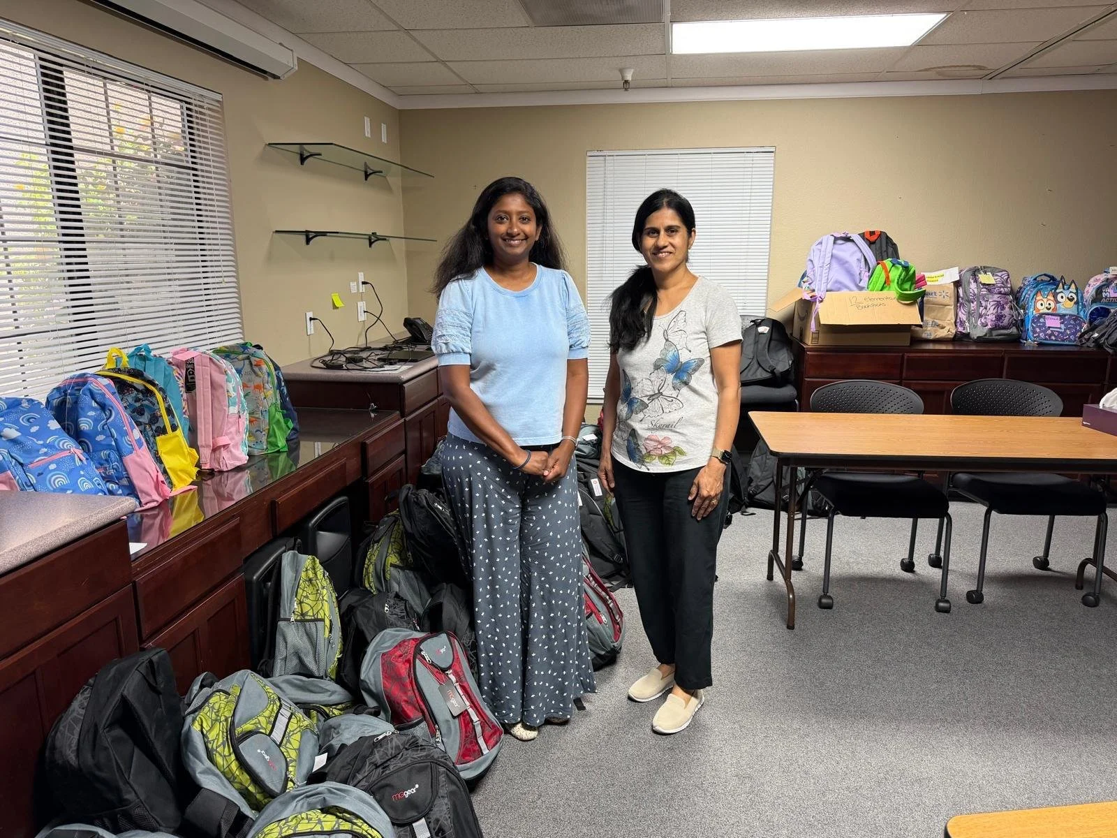 Backpack drive packing and delivery in June 2026