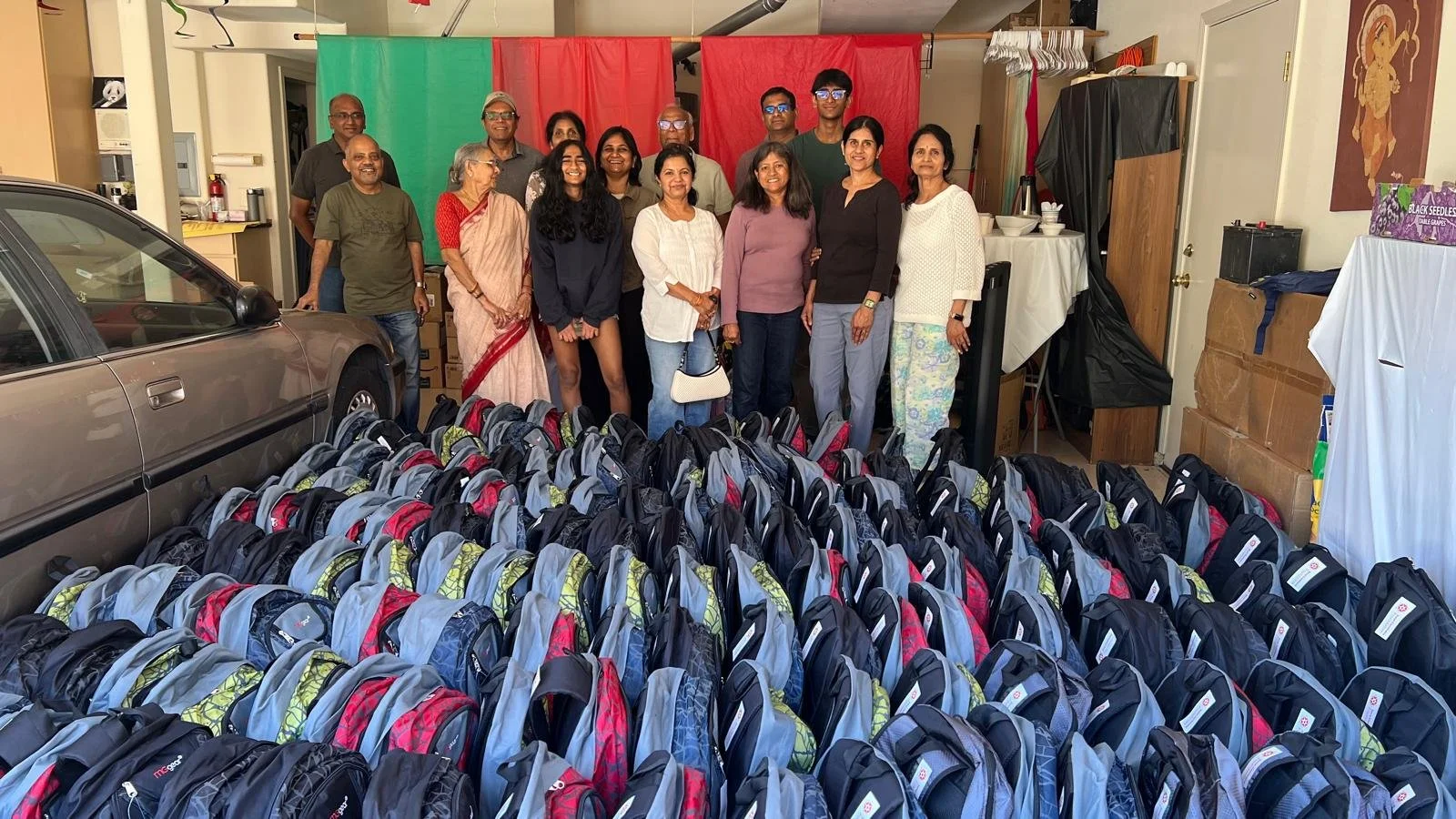 Backpack drive packing and delivery in June 2026