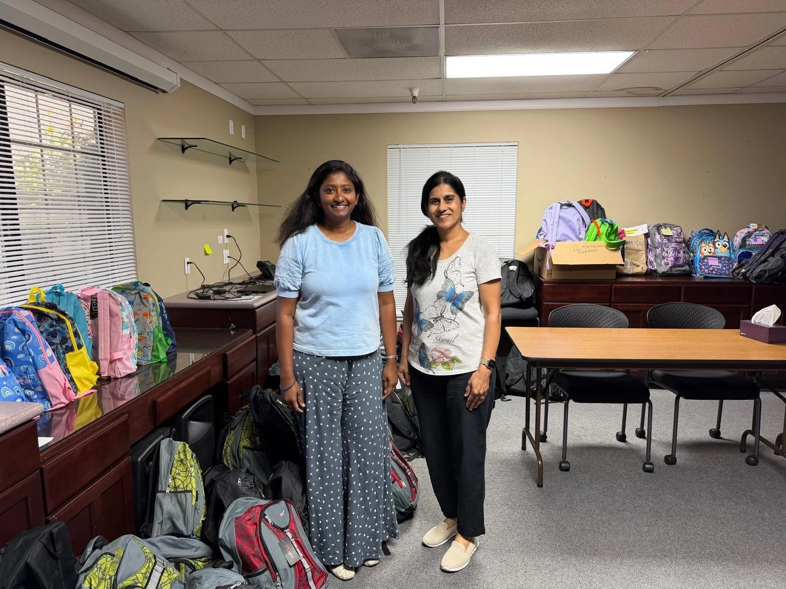 Backpack drive packing and delivery in June 2026